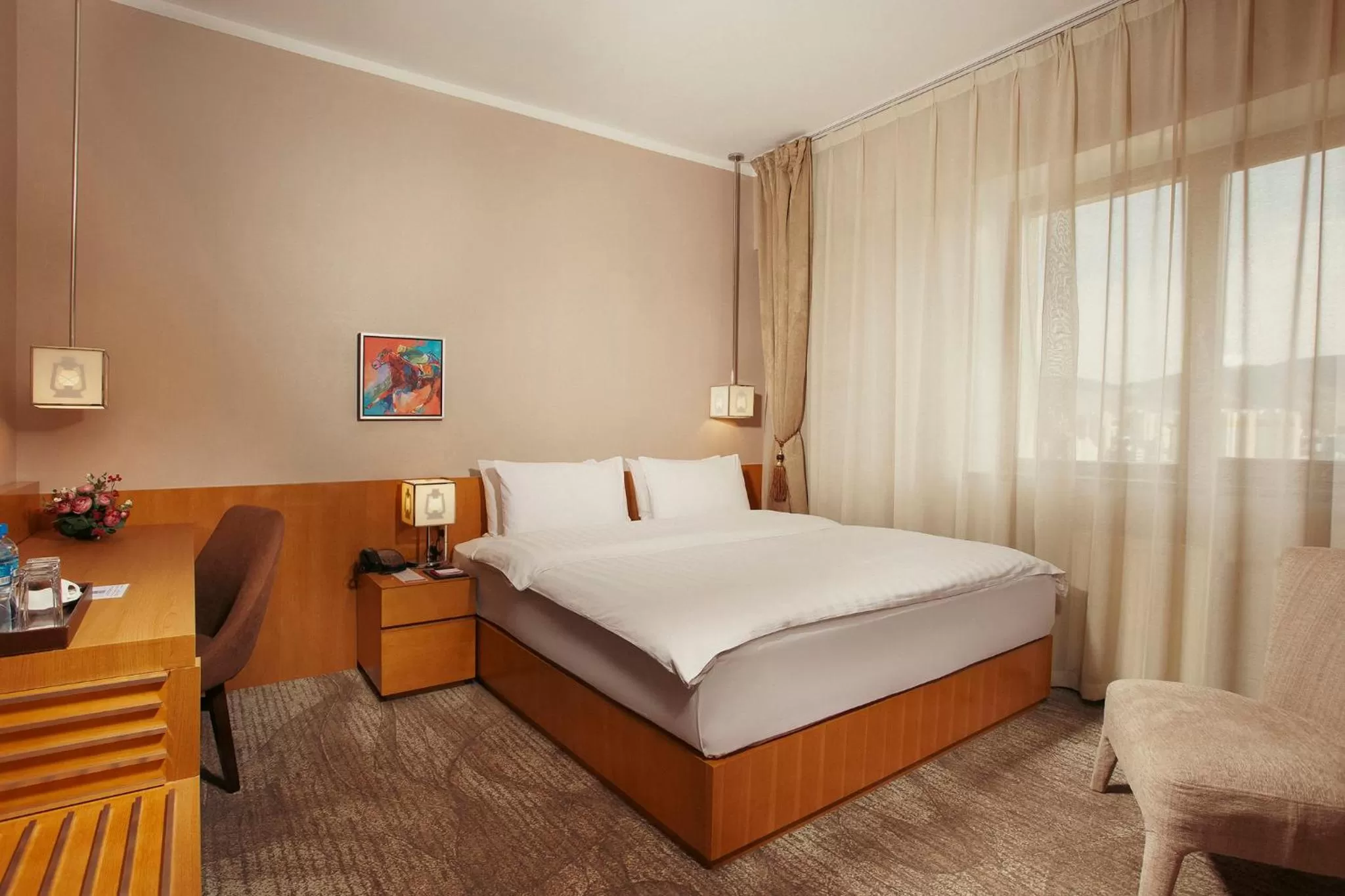 Standard Room with King Bed - single occupancy in Ramada Ulaanbaatar City Center