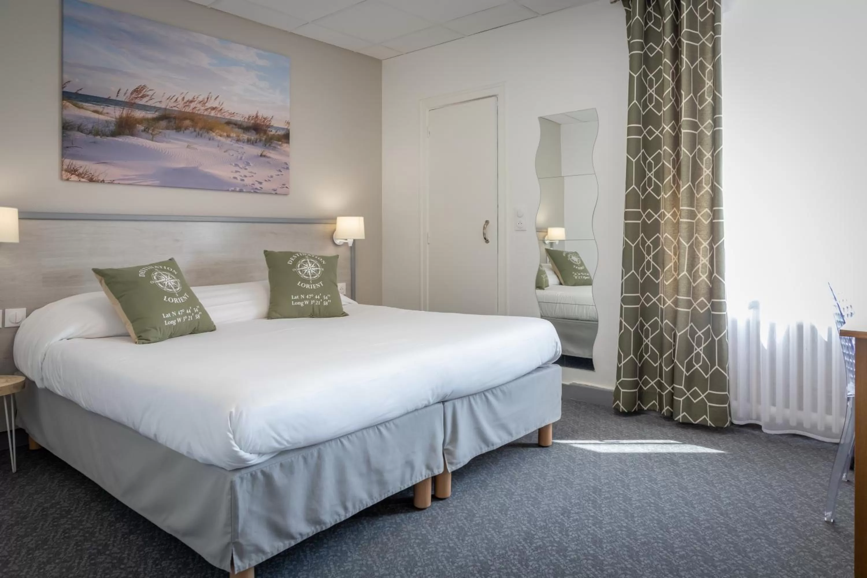 Comfort Double Room in Logis REX HOTEL Lorient