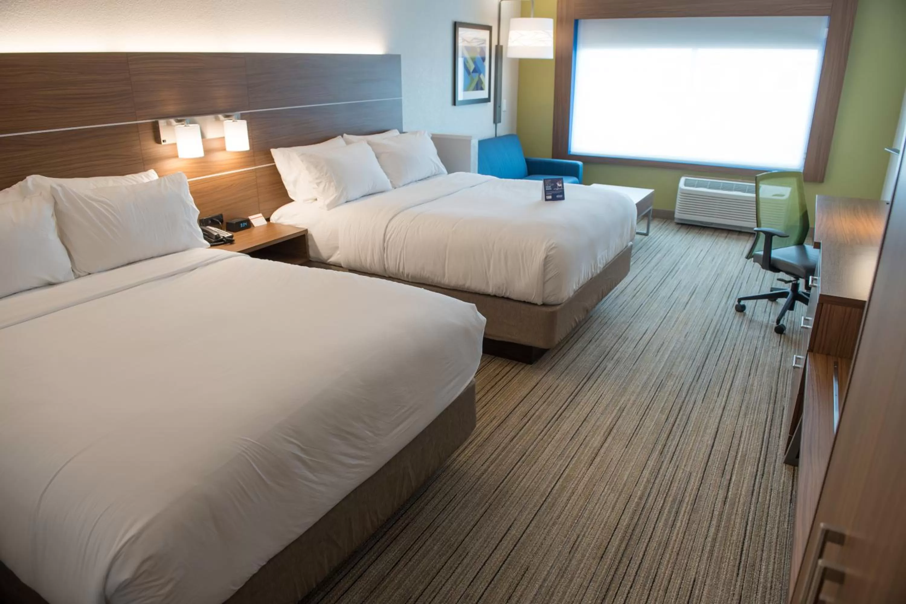 Two Queen Bed Suite - Mobility Accessible Tub in Holiday Inn Express & Suites - Orland Park Mokena by IHG