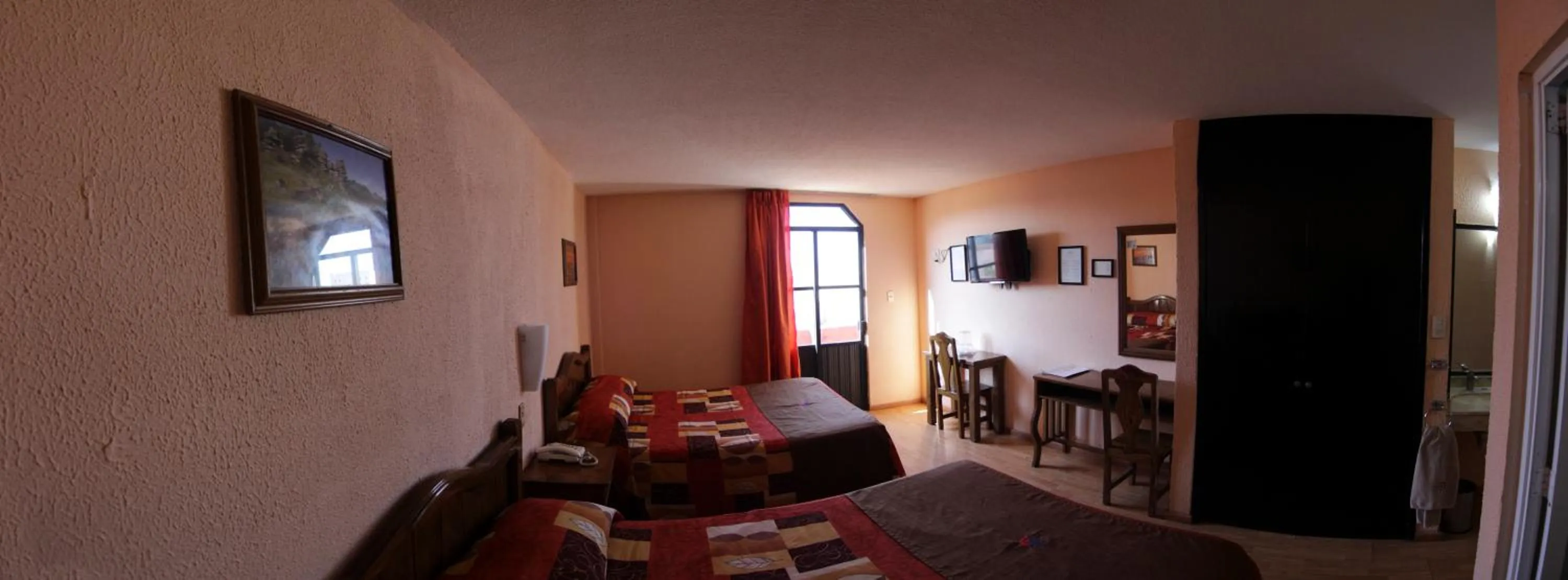 Double Room with Two Double Beds in Hotel San Angel