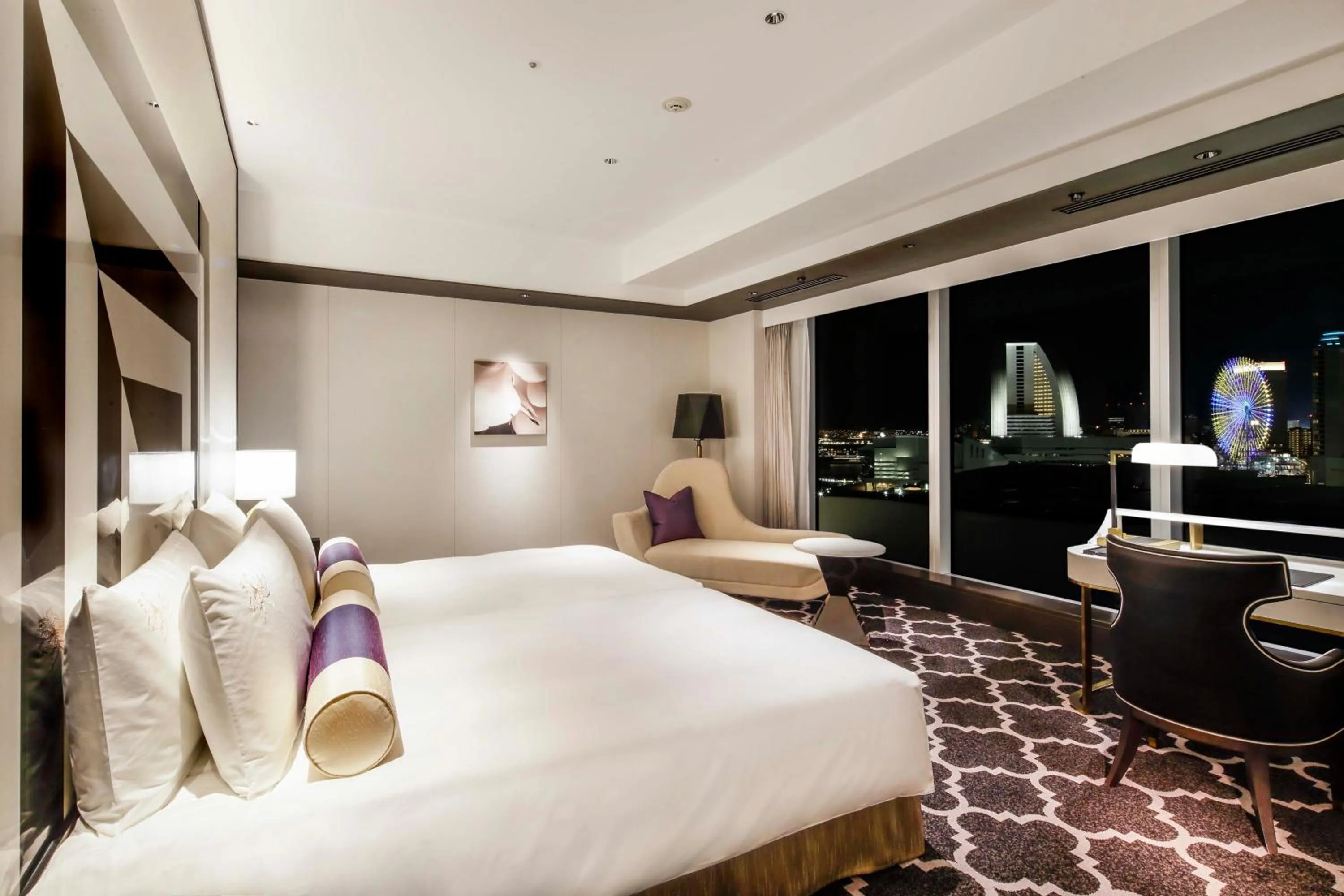 【Short Stay】The Kahala Grand Harbor View Twin (19:00 Check in) in The Kahala Hotel & Resort Yokohama