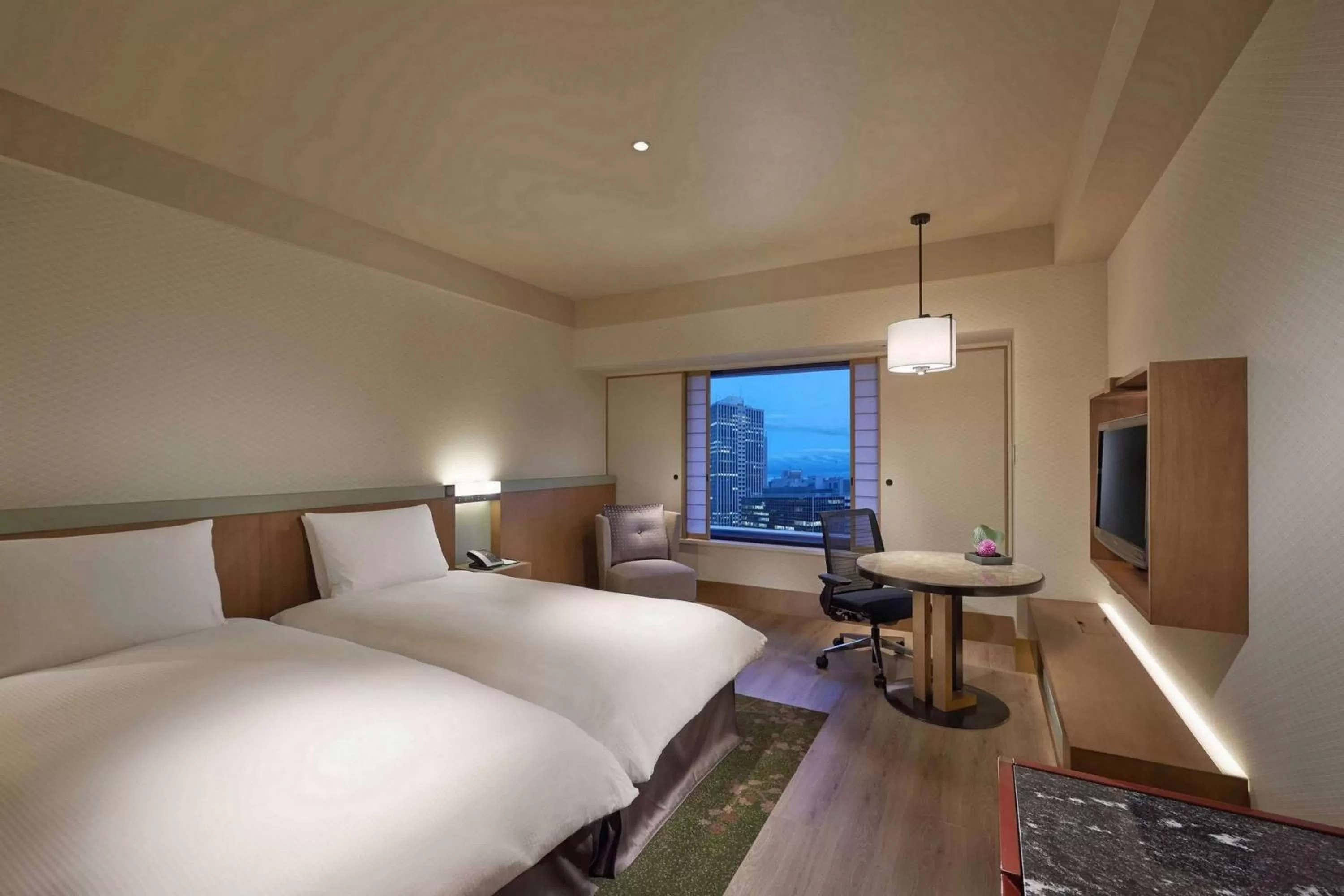 Twin Room in Hilton Osaka Hotel