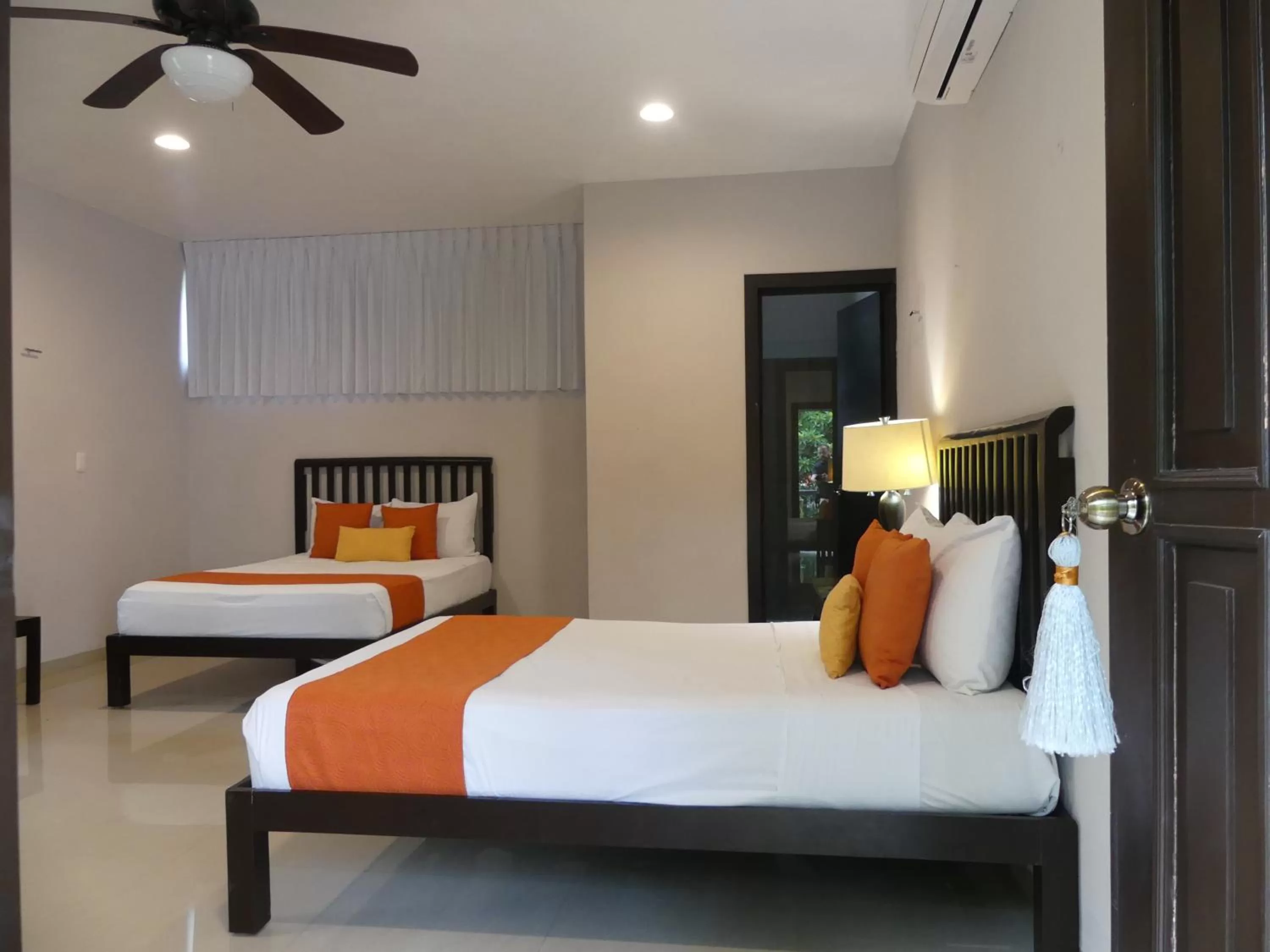 Deluxe Double Room with Two Double Beds in Casa Valladolid Boutique Hotel