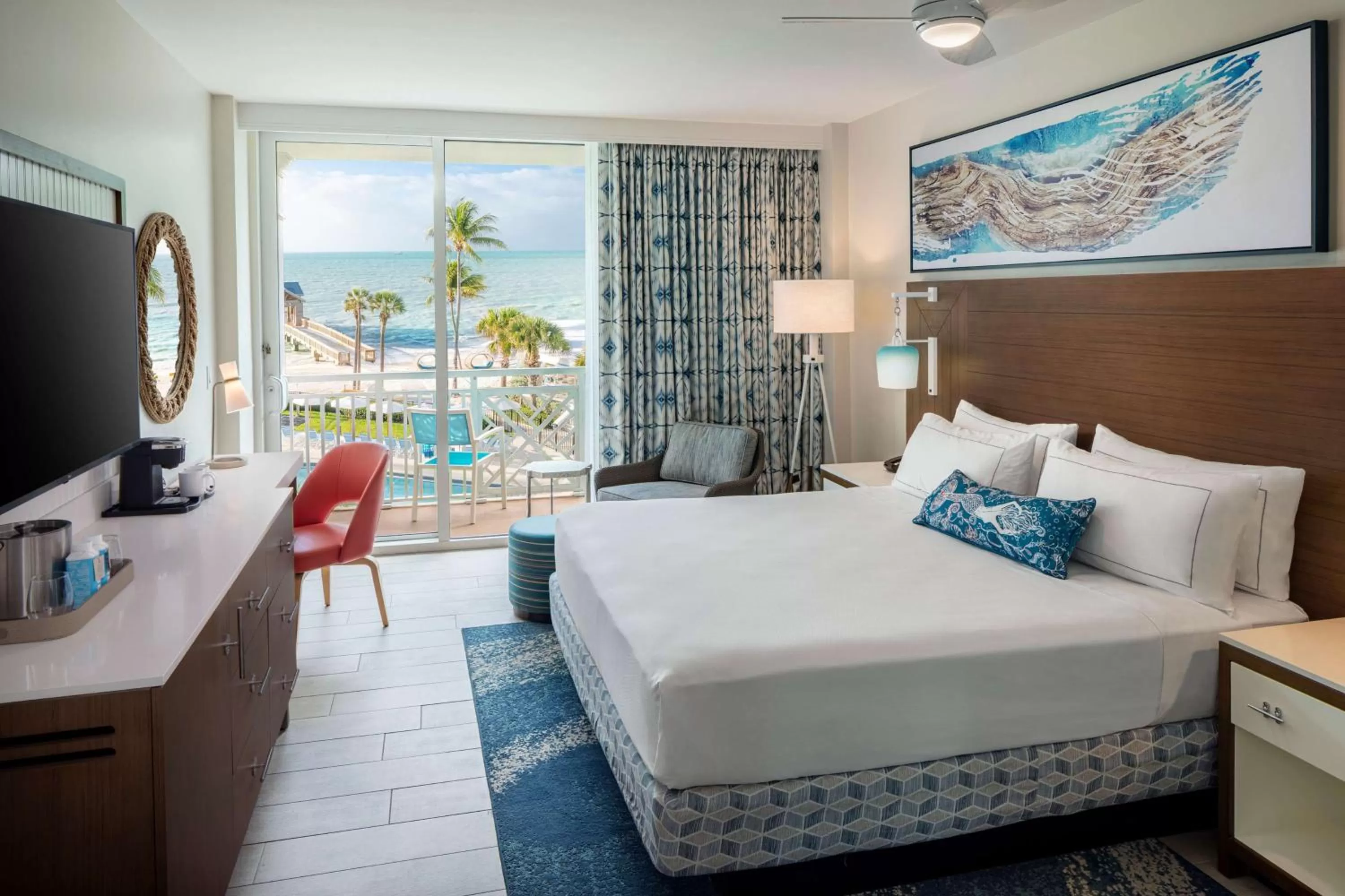King Room with Ocean View in The Reach Key West, Curio Collection by Hilton