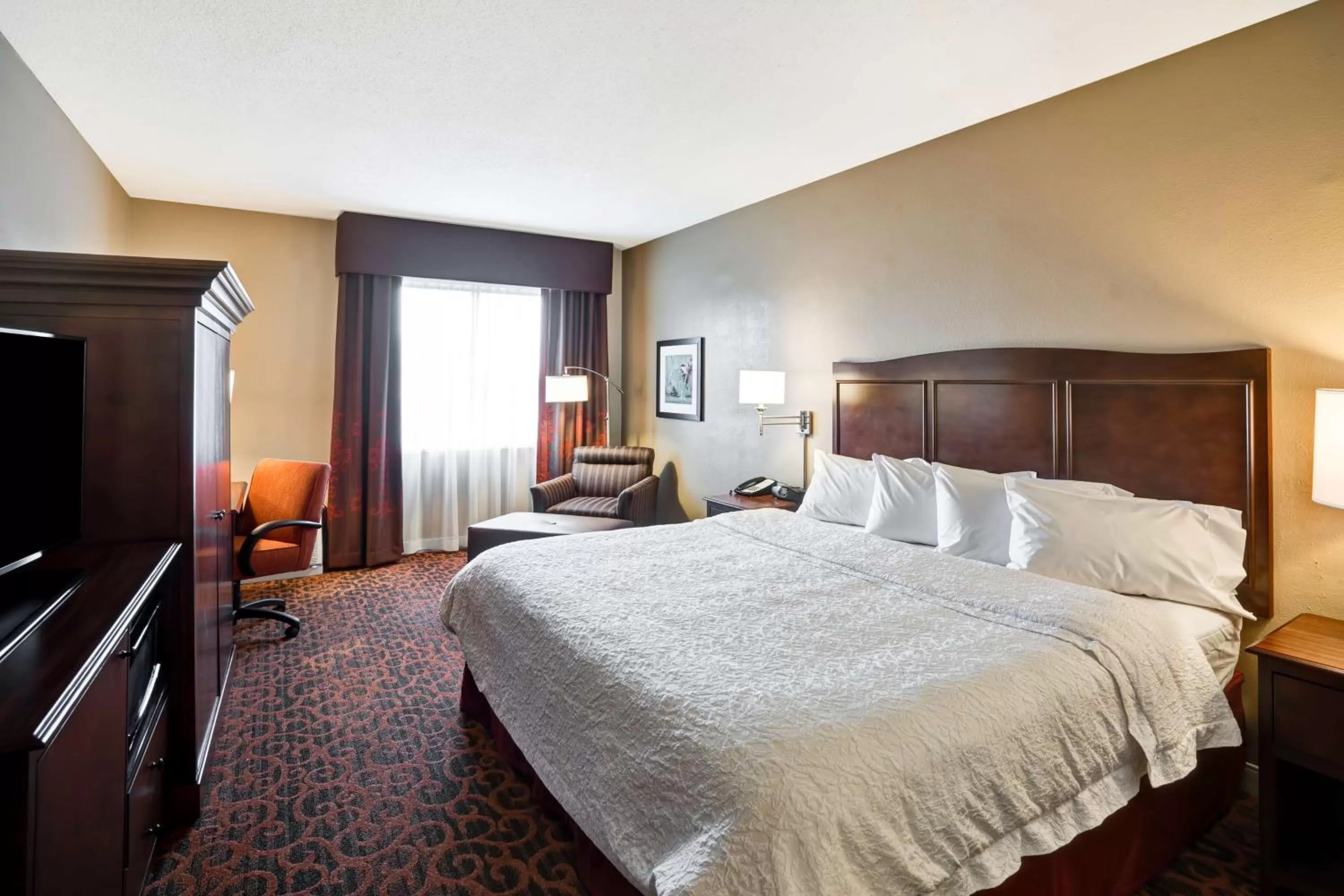 King Room with King Bed - Non-Smoking in Hampton Inn Baltimore/Glen Burnie