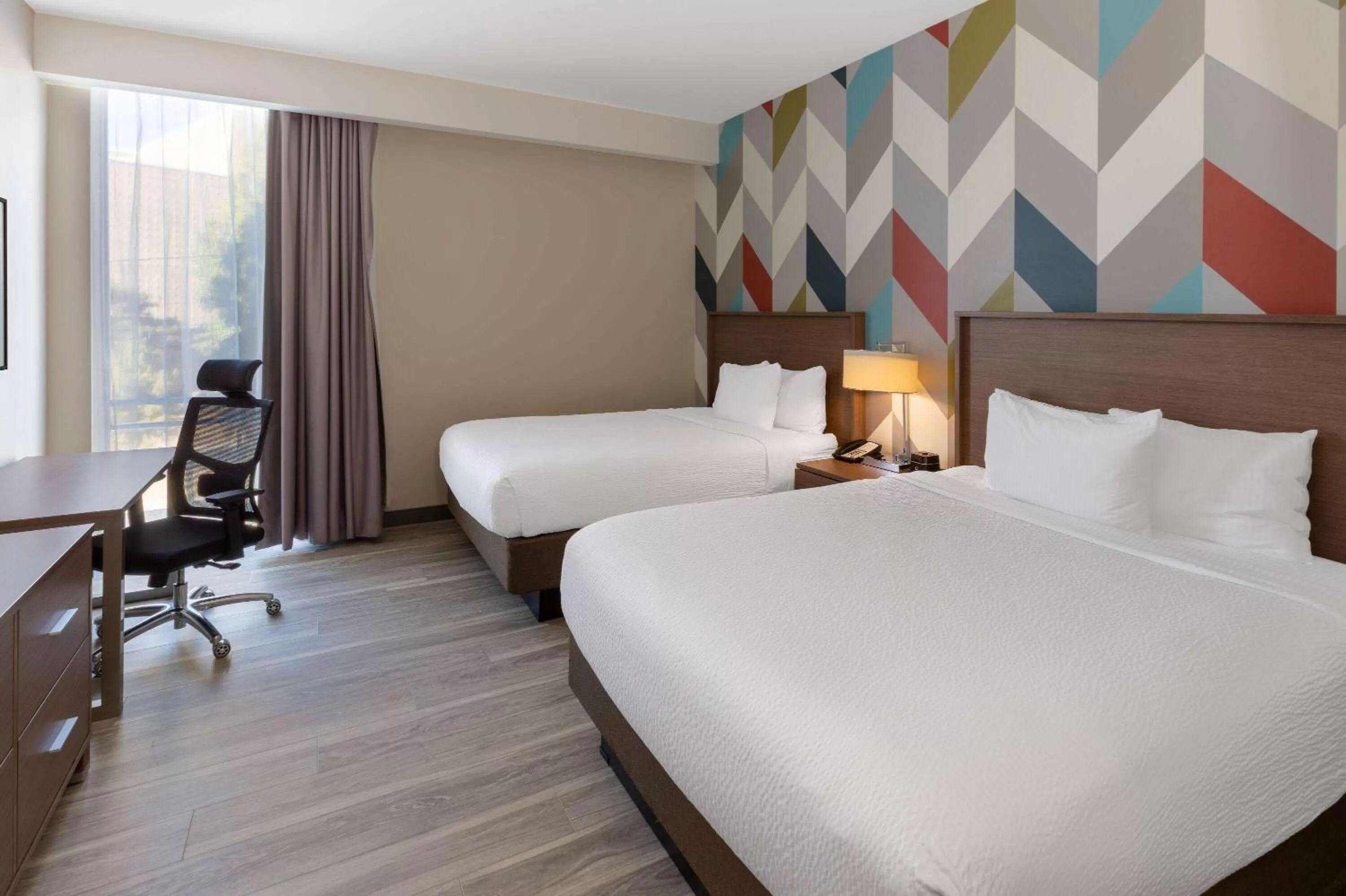 Queen Room with Two Queen Beds - Non-Smoking in La Quinta Inn & Suites by Wyndham Tulsa Downtown - Route 66