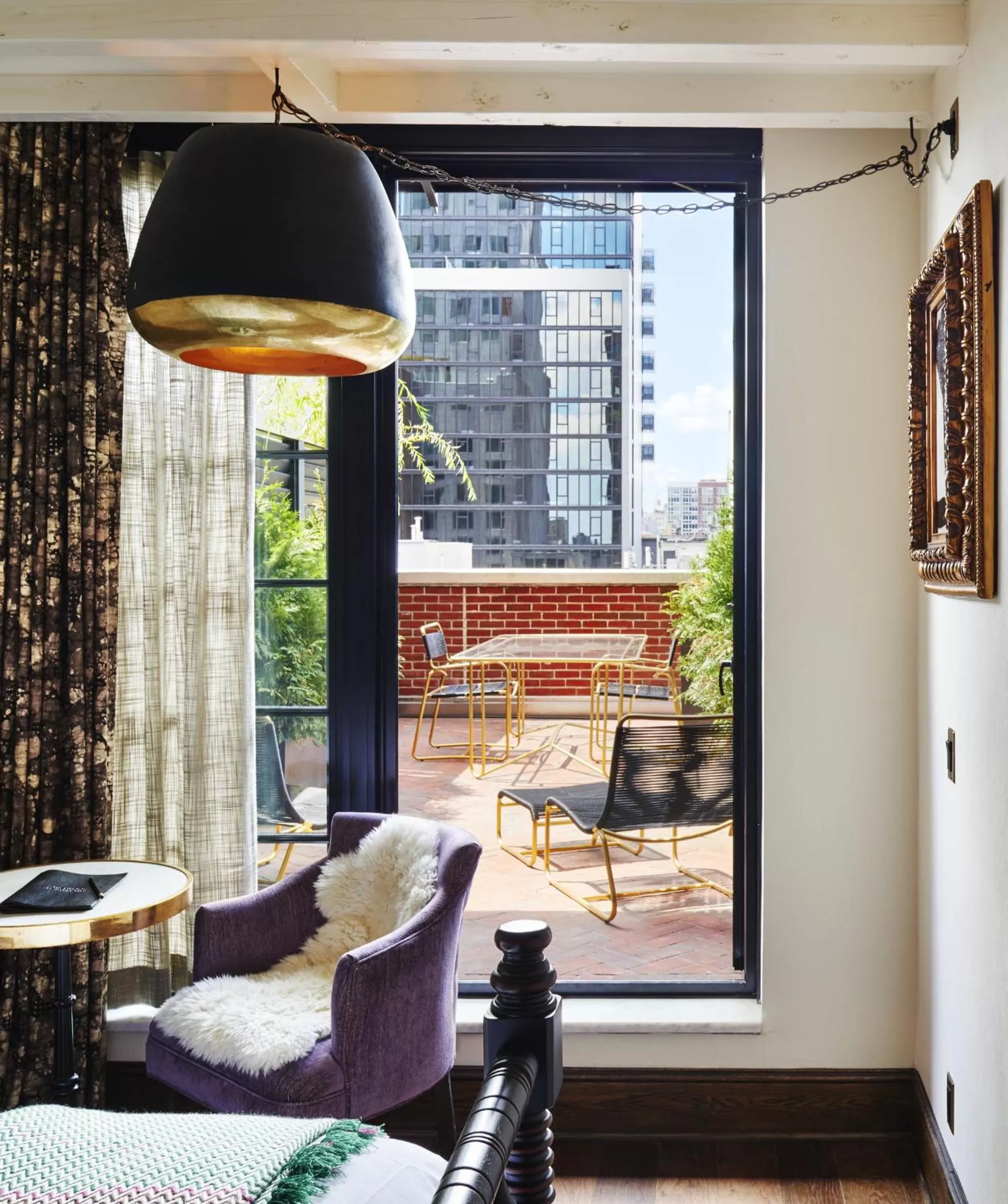 Queen Studio with Terrace in The Ludlow Hotel