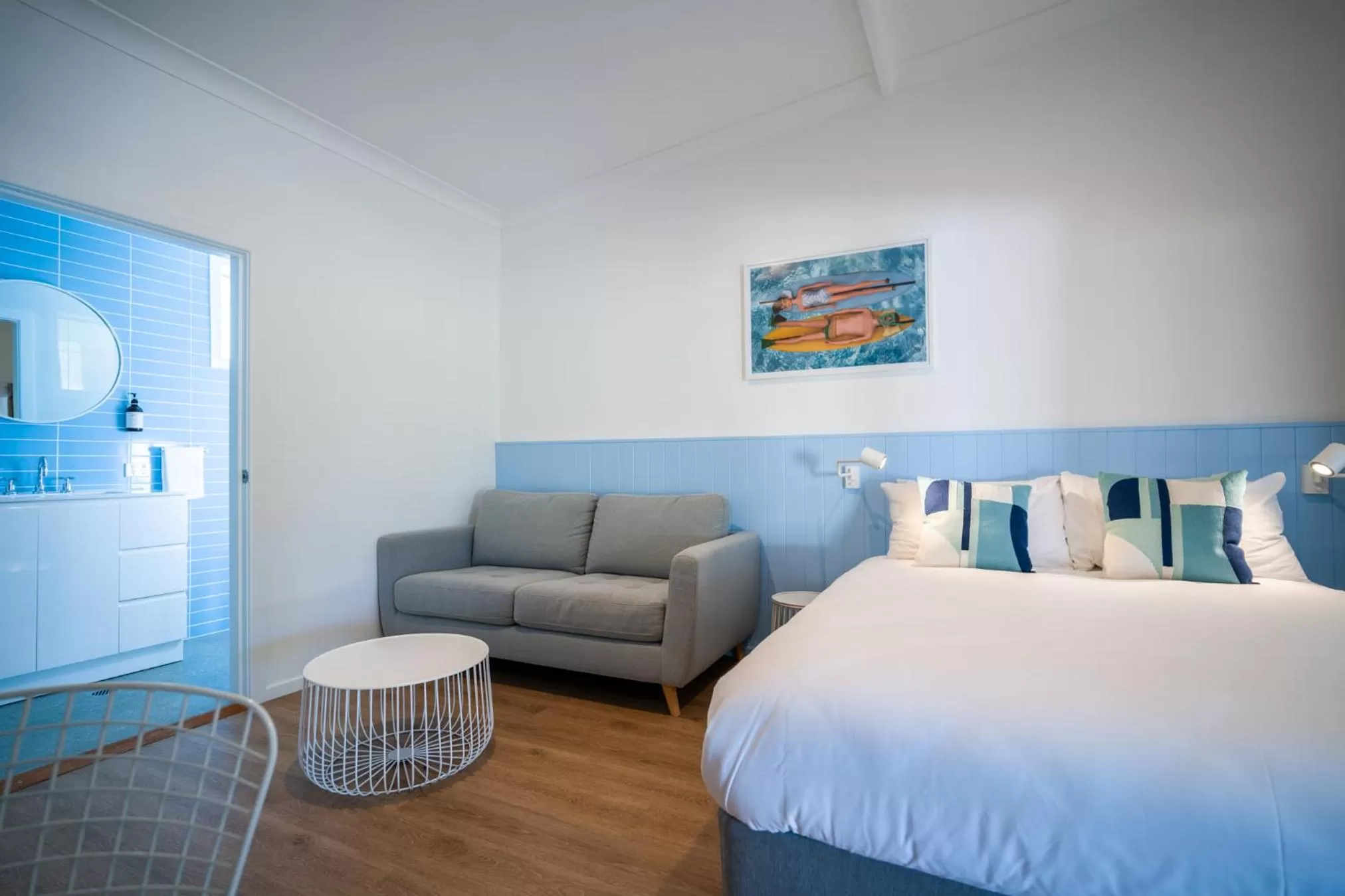 Queen Cabana (1 queen and 1 sofa bed - extra costs apply for the use of the sofa bed) in The Cubana Ballina