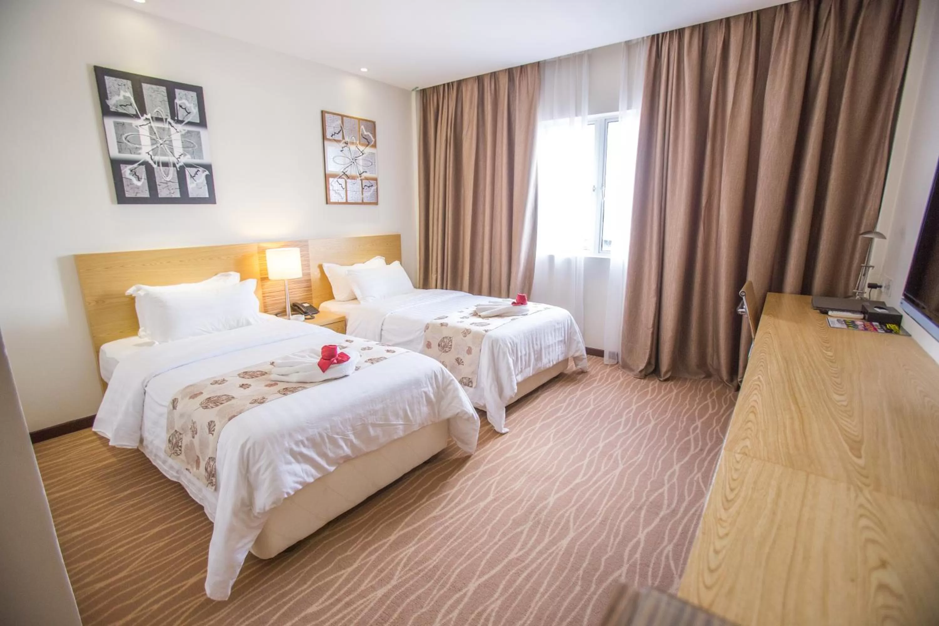 Superior Twin Room in VIP Hotel Segamat