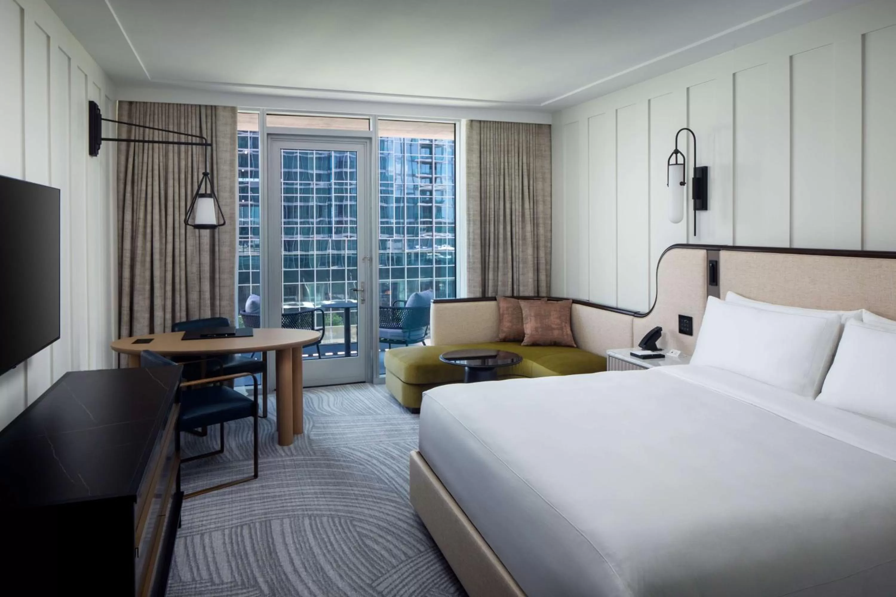 King Room with Balcony in Conrad Nashville