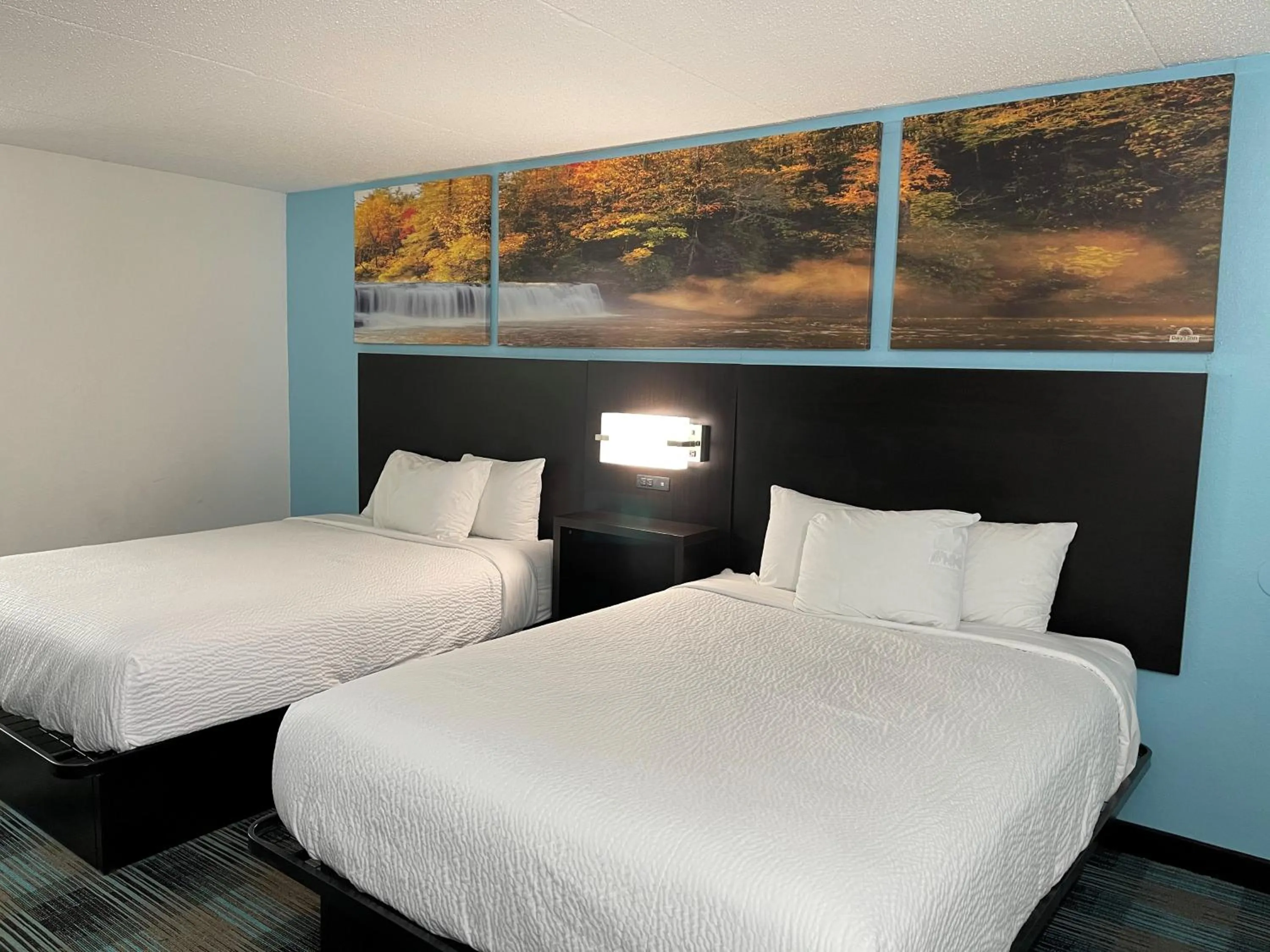 Queen Room with Two Queen Beds - Second Floor/Non-Smoking in Days Inn by Wyndham Calhoun GA I-75 and US-41