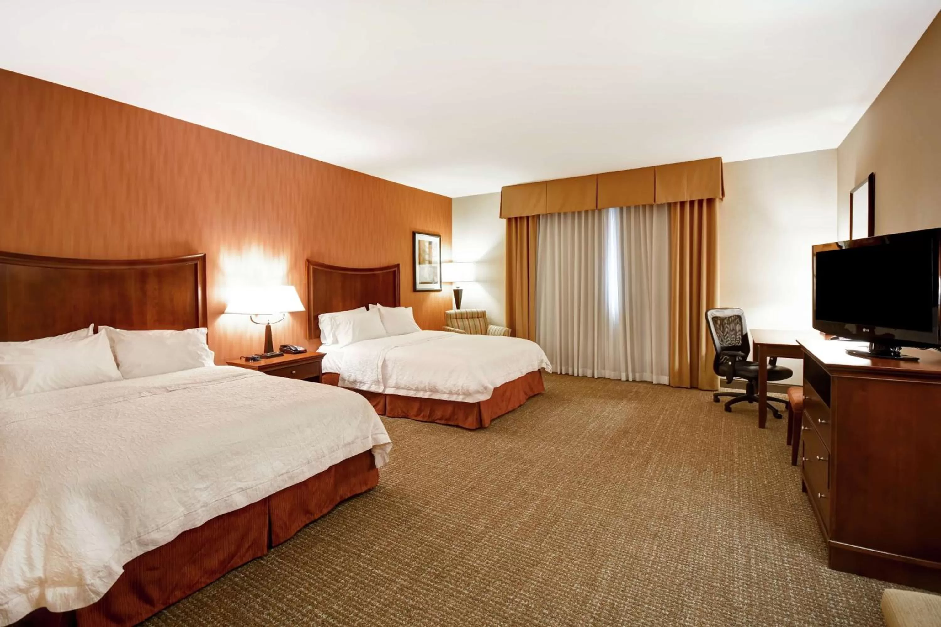 Queen Studio Suite with Two Queen Beds - Non-Smoking in Hampton Inn & Suites Folsom