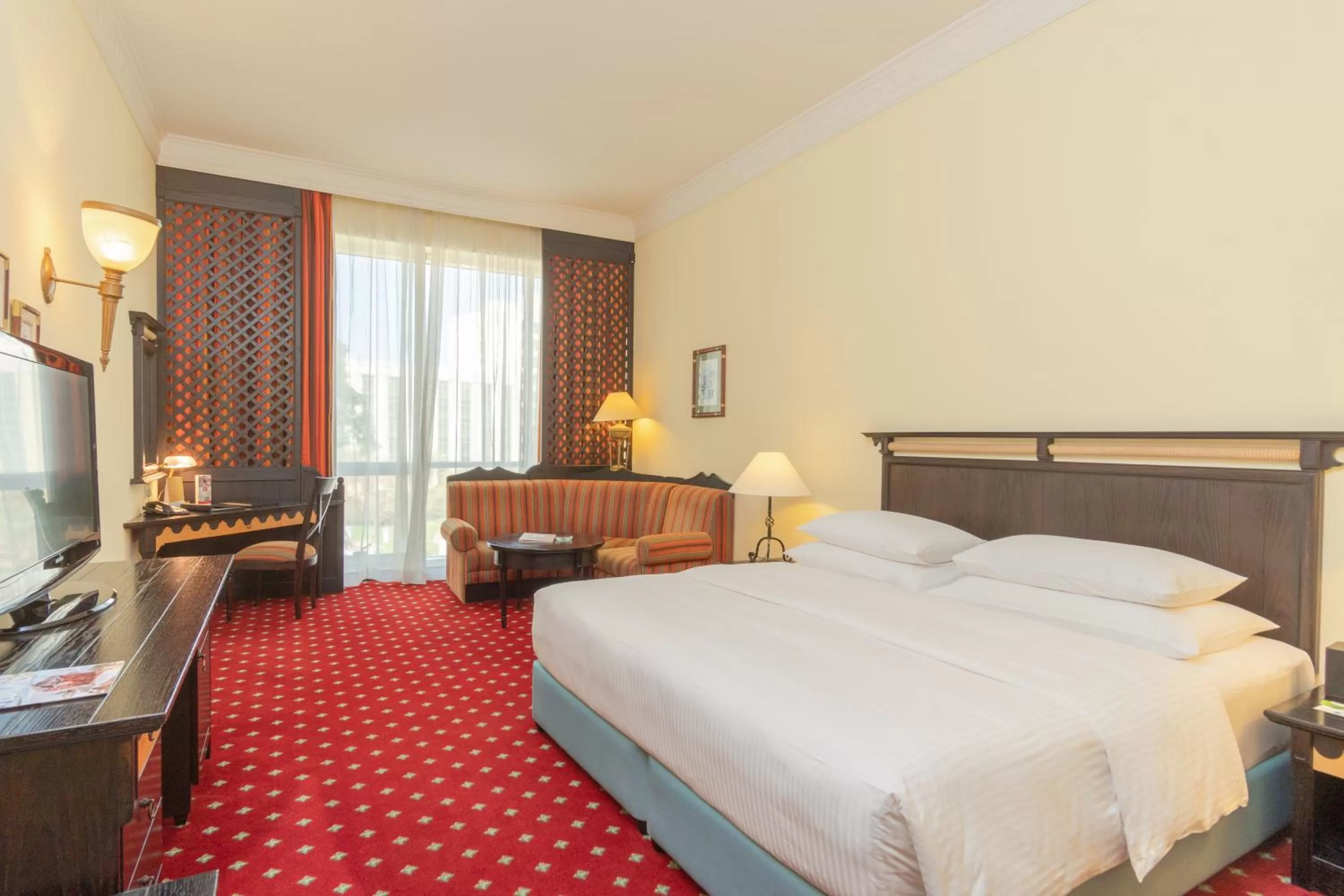 Deluxe King Room, complimentary shuttle to DXB Airport Terminal 1 & 3 in Millennium Airport Hotel Dubai