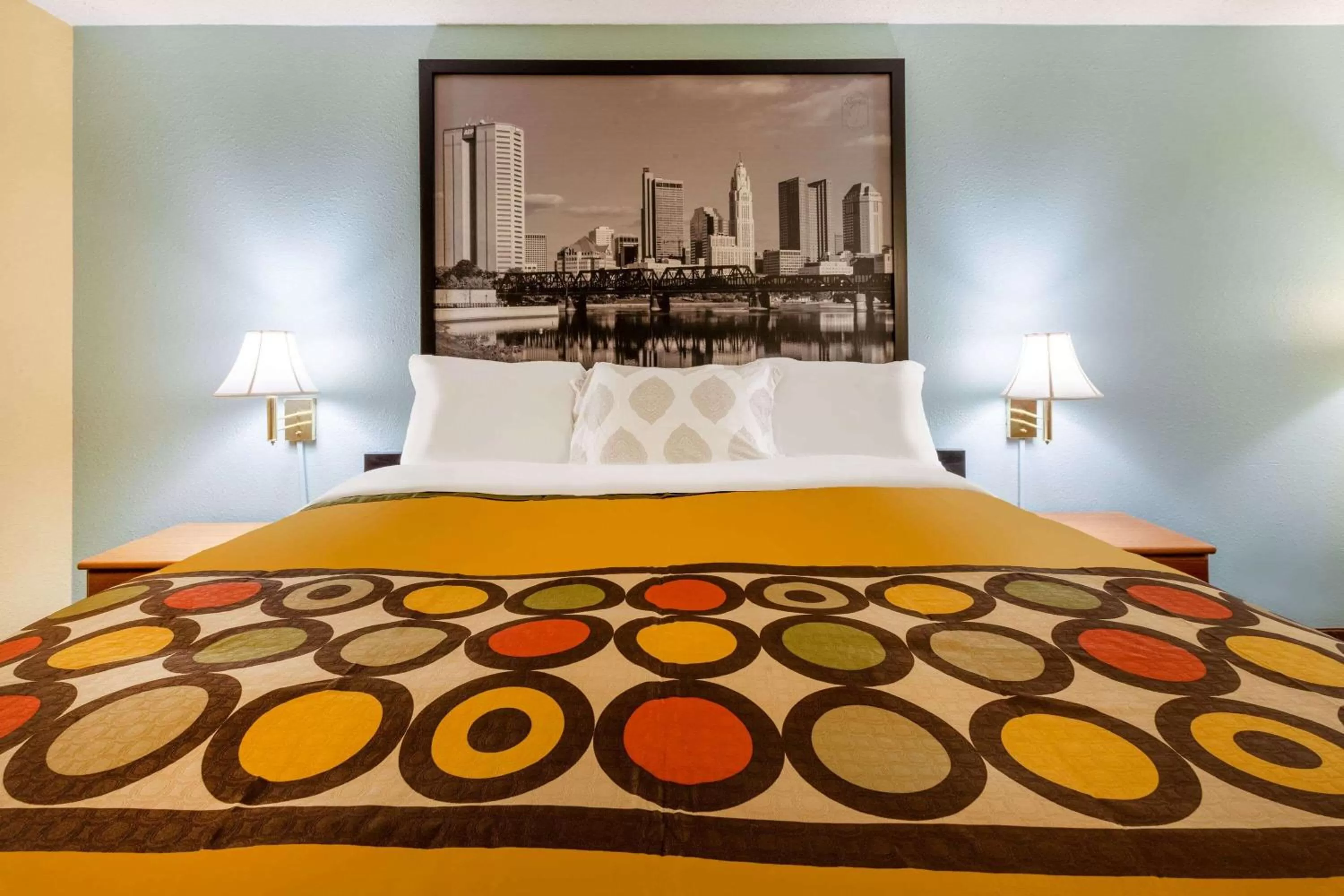 Queen Room - Non-Smoking in Super 8 by Wyndham Newcomerstown