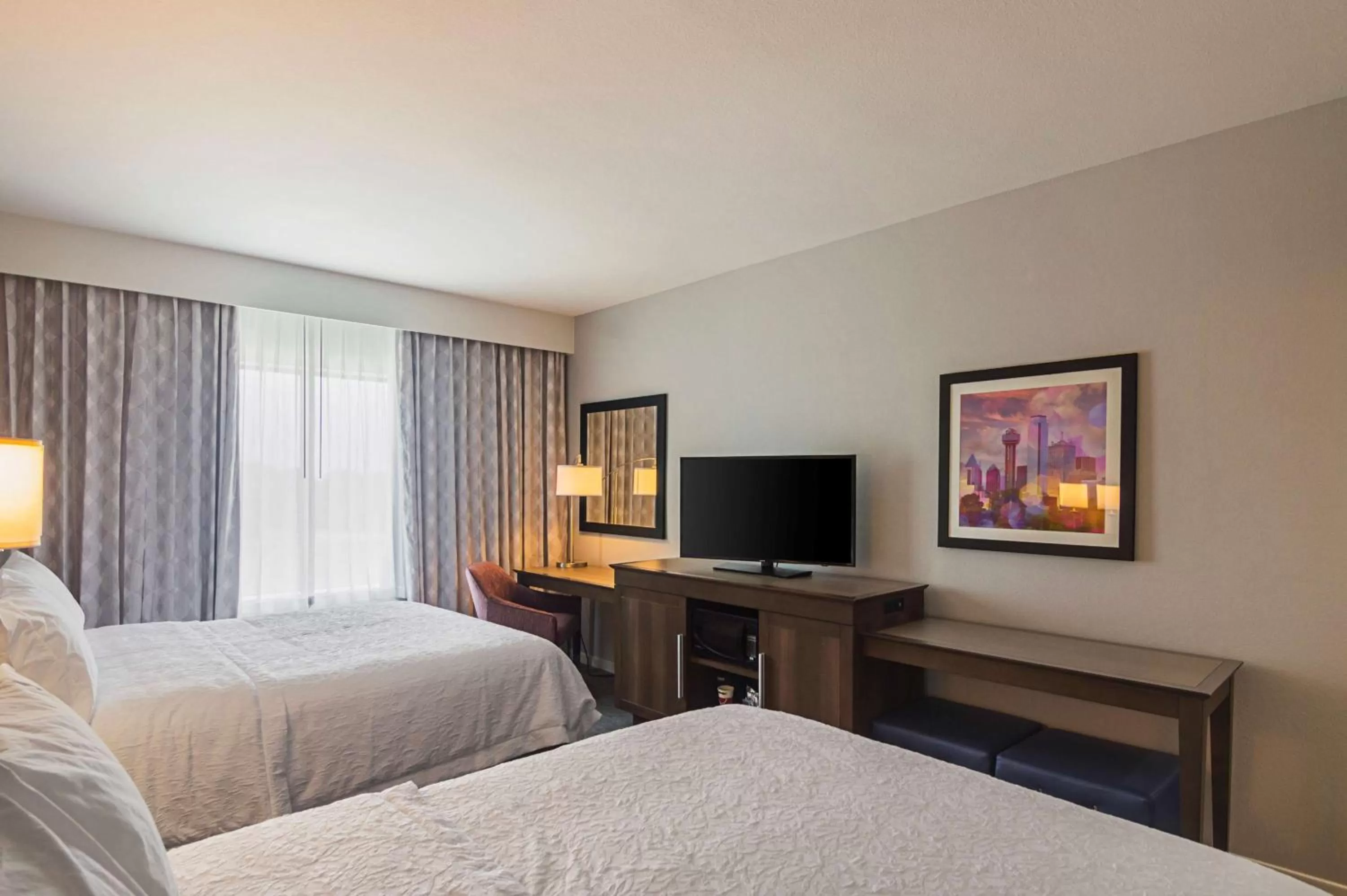 Queen Room with Two Queen Beds - Non-Smoking in Hampton Inn & Suites-Dallas/Richardson