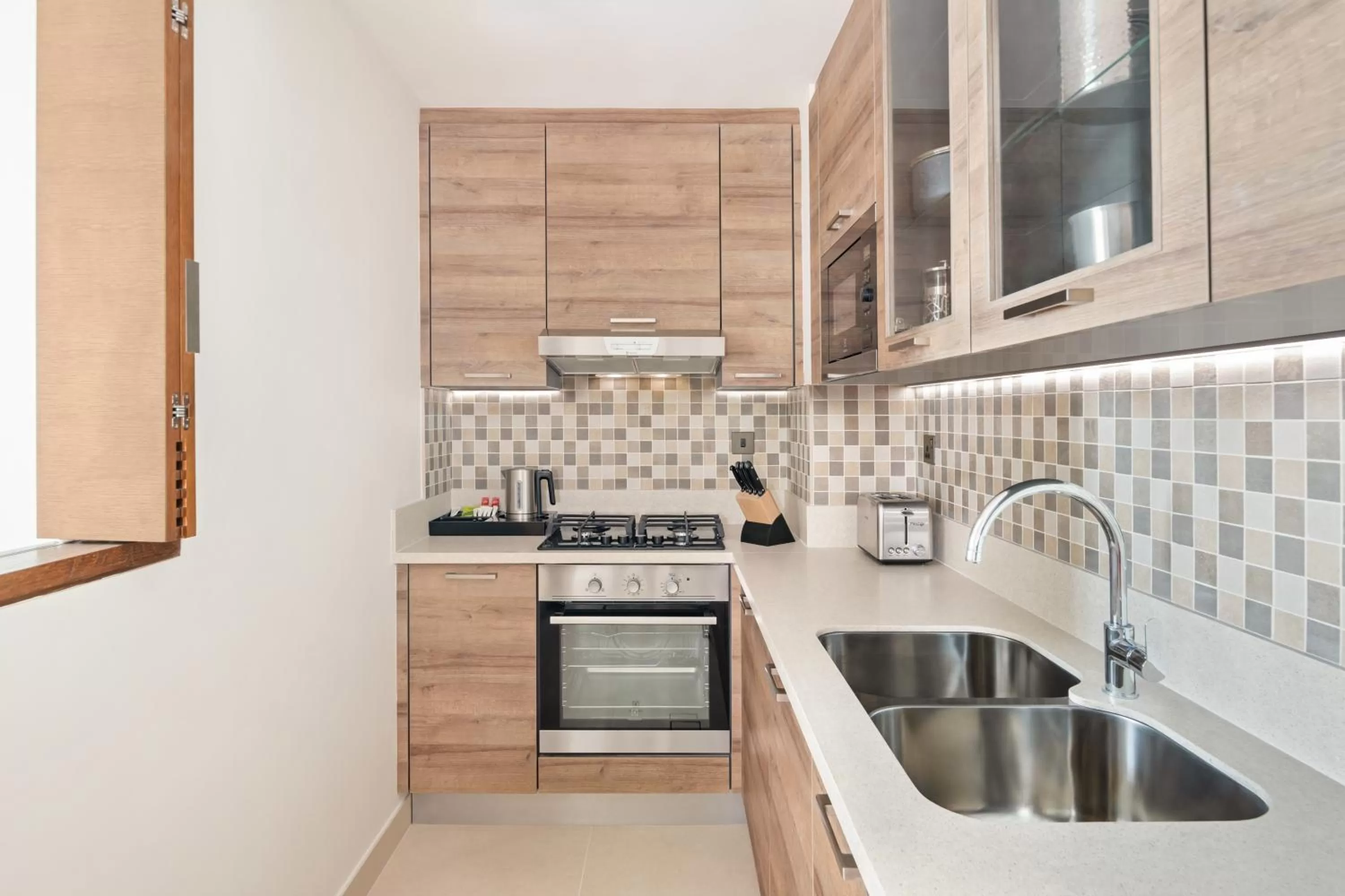 One-Bedroom King Suite with Pool View - Non-Smoking in Staybridge Suites Dubai Al-Maktoum Airport by IHG