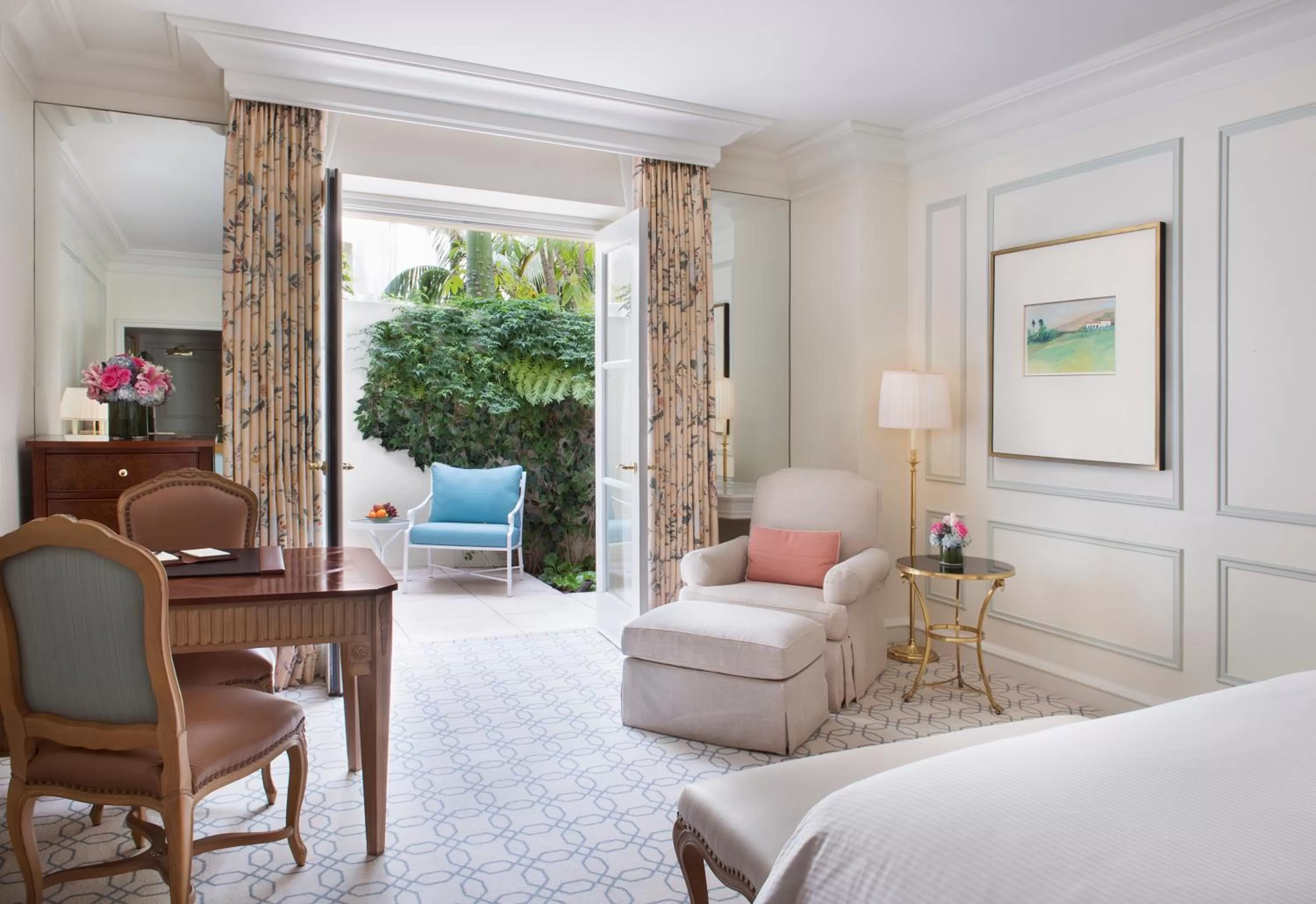 Patio Deluxe King in The Peninsula Beverly Hills