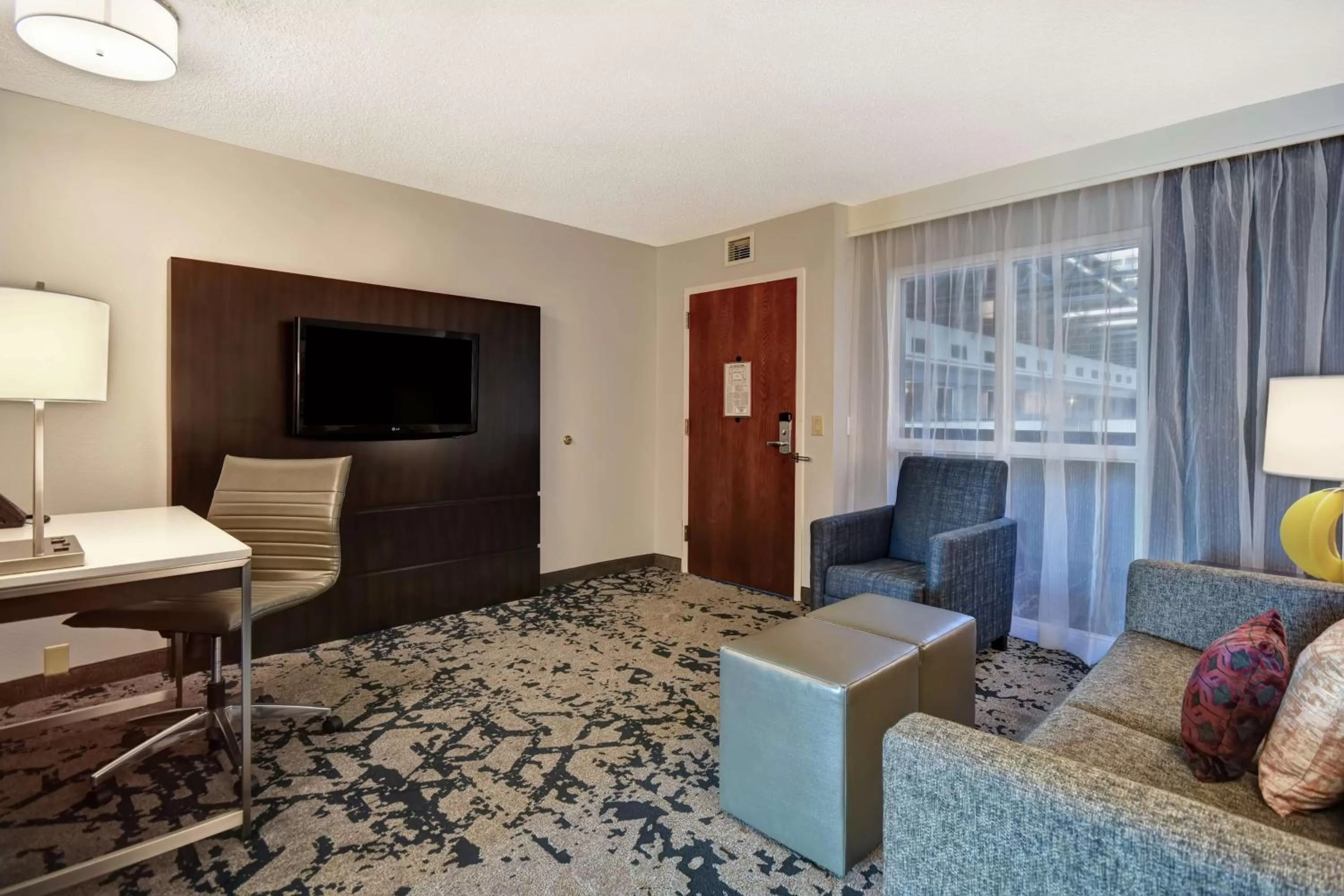 One-Bedroom Suite - Mobility Access/Bath Tub in Embassy Suites Montgomery - Hotel & Conference Center