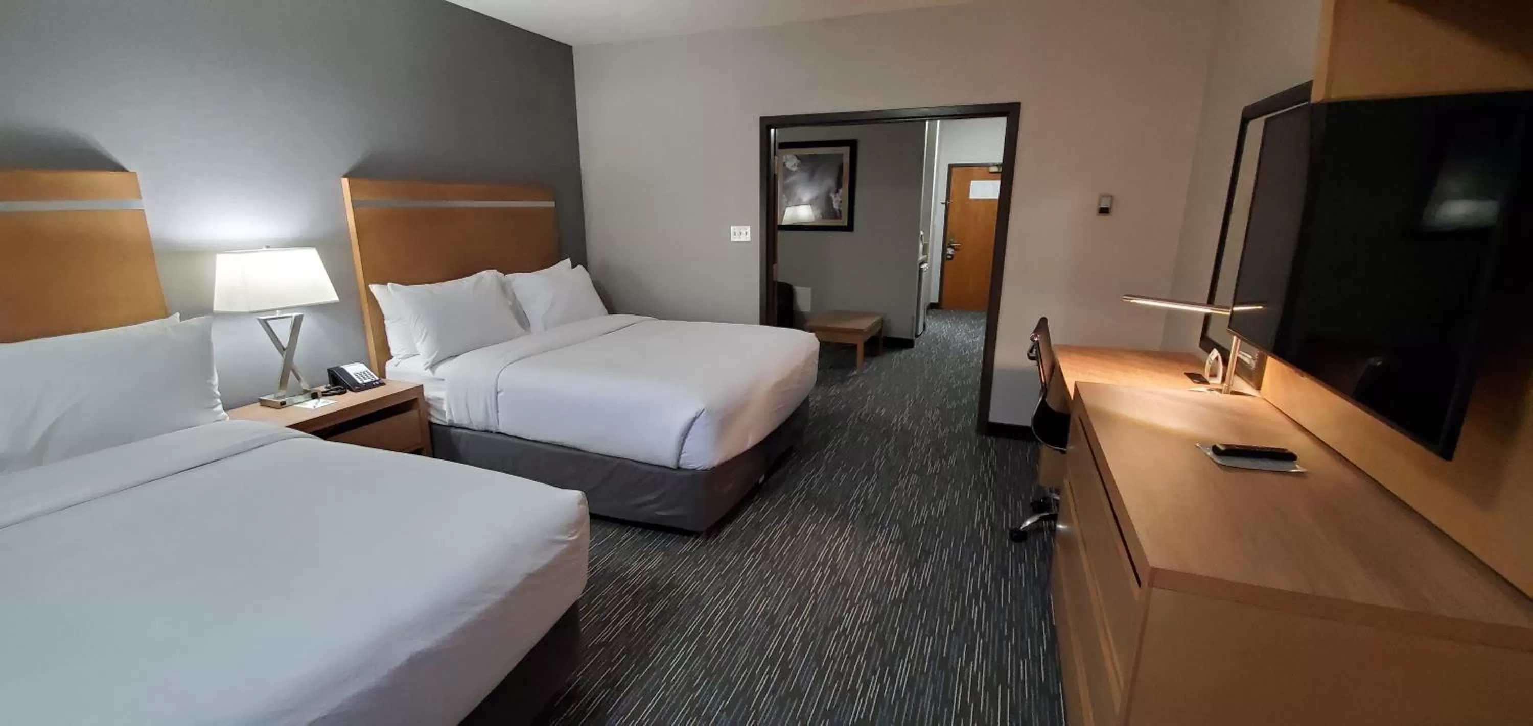 One-Bedroom Suite with Two Queen Beds - Non-Smoking in Wingate by Wyndham Lethbridge