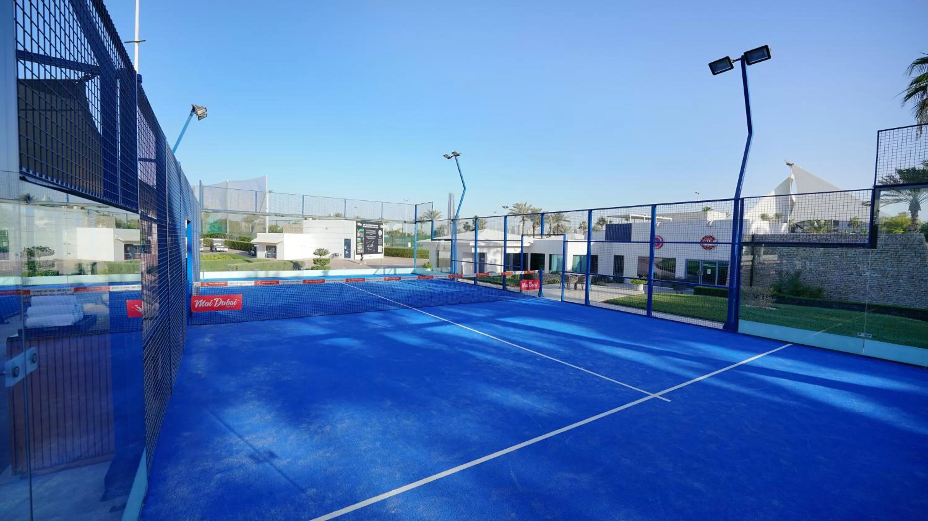 Tennis court in Park Hyatt Dubai