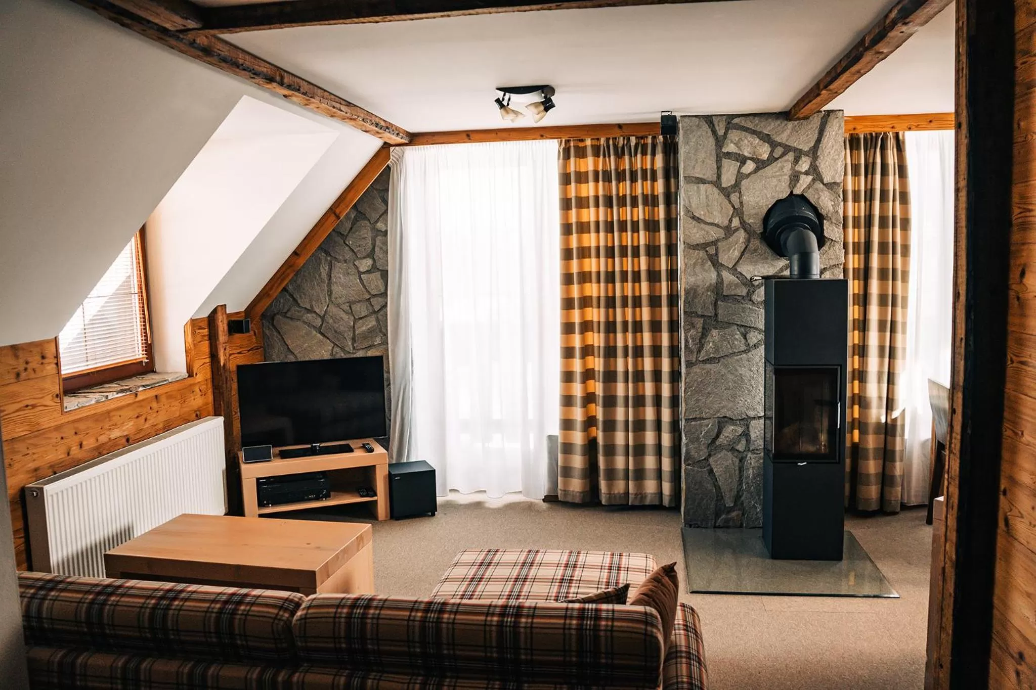 Two-Bedroom Deluxe Apartment in Residence Building in APLEND Hotel Kukučka