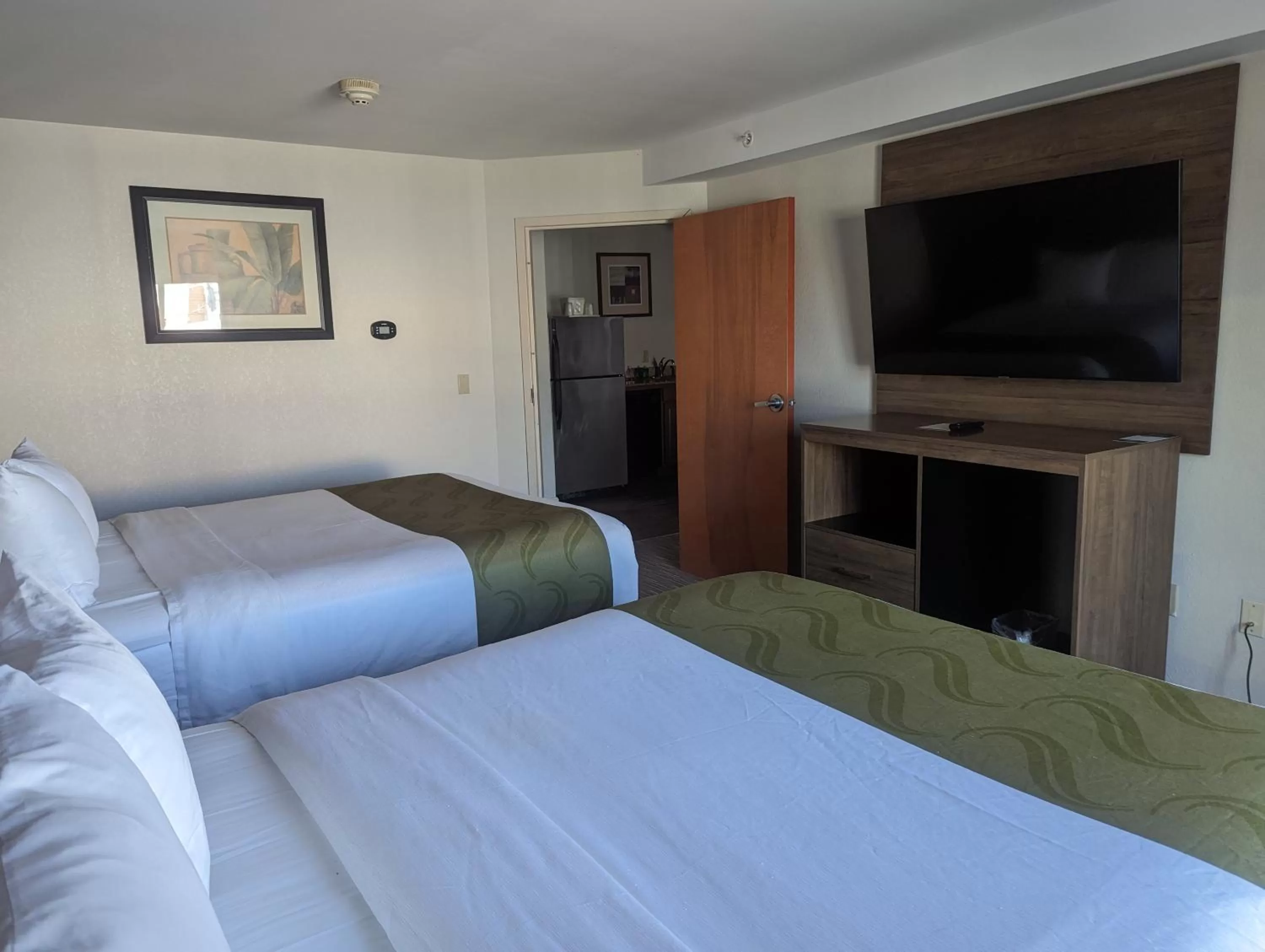 Efficiency Queen Suite with Two Queen Beds - Accessible/Non-Smoking in Quality Inn & Suites Northampton - Amherst