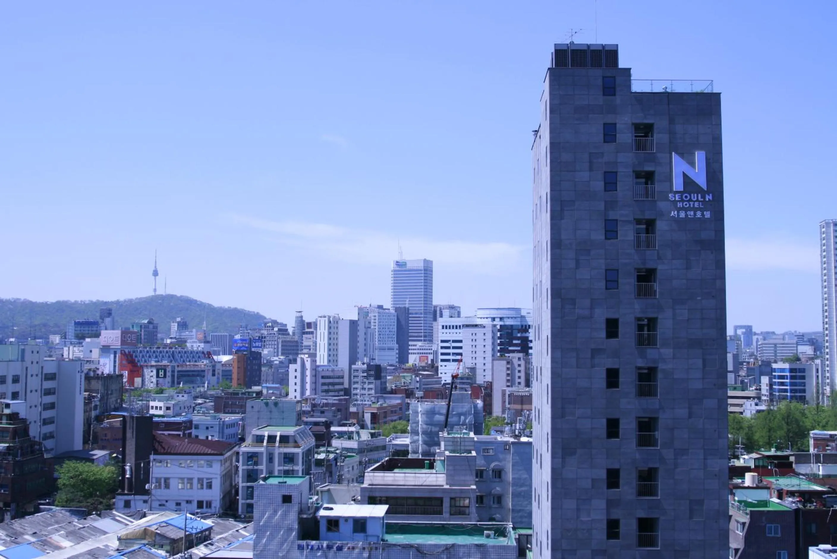 Bird's eye view in Seoul N Hotel Dongdaemun