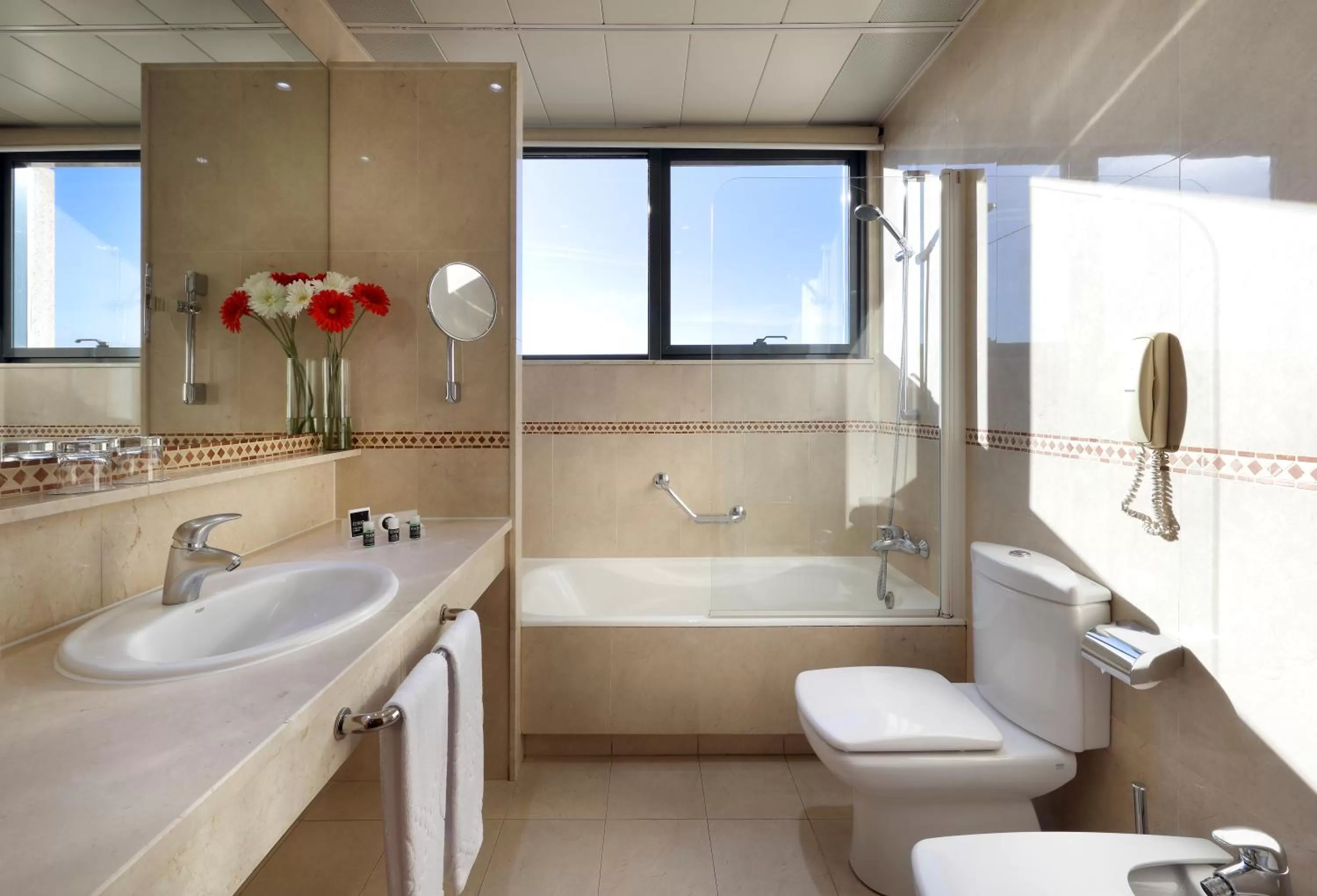 Bathroom in Exe Plaza