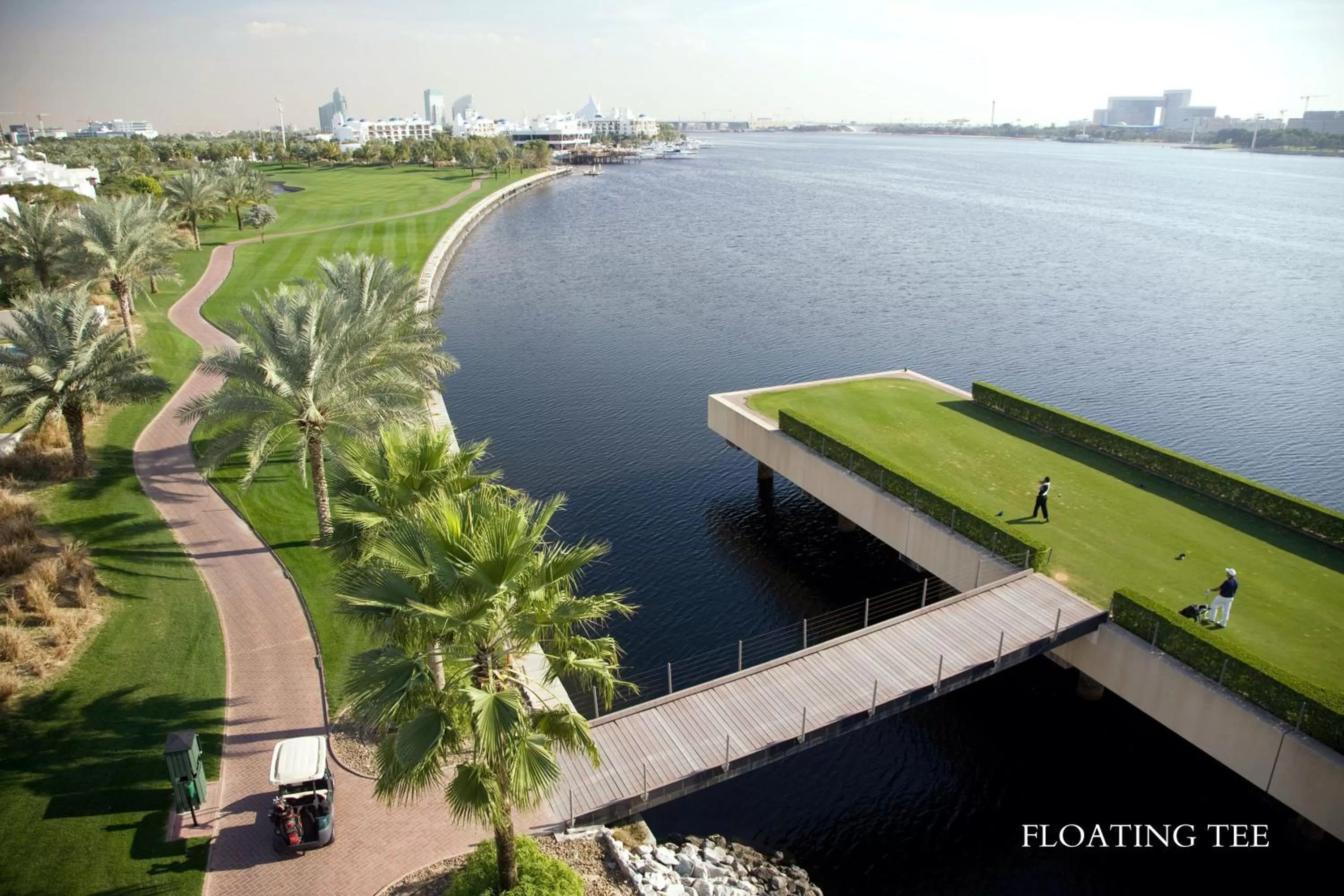 Golfcourse in Park Hyatt Dubai