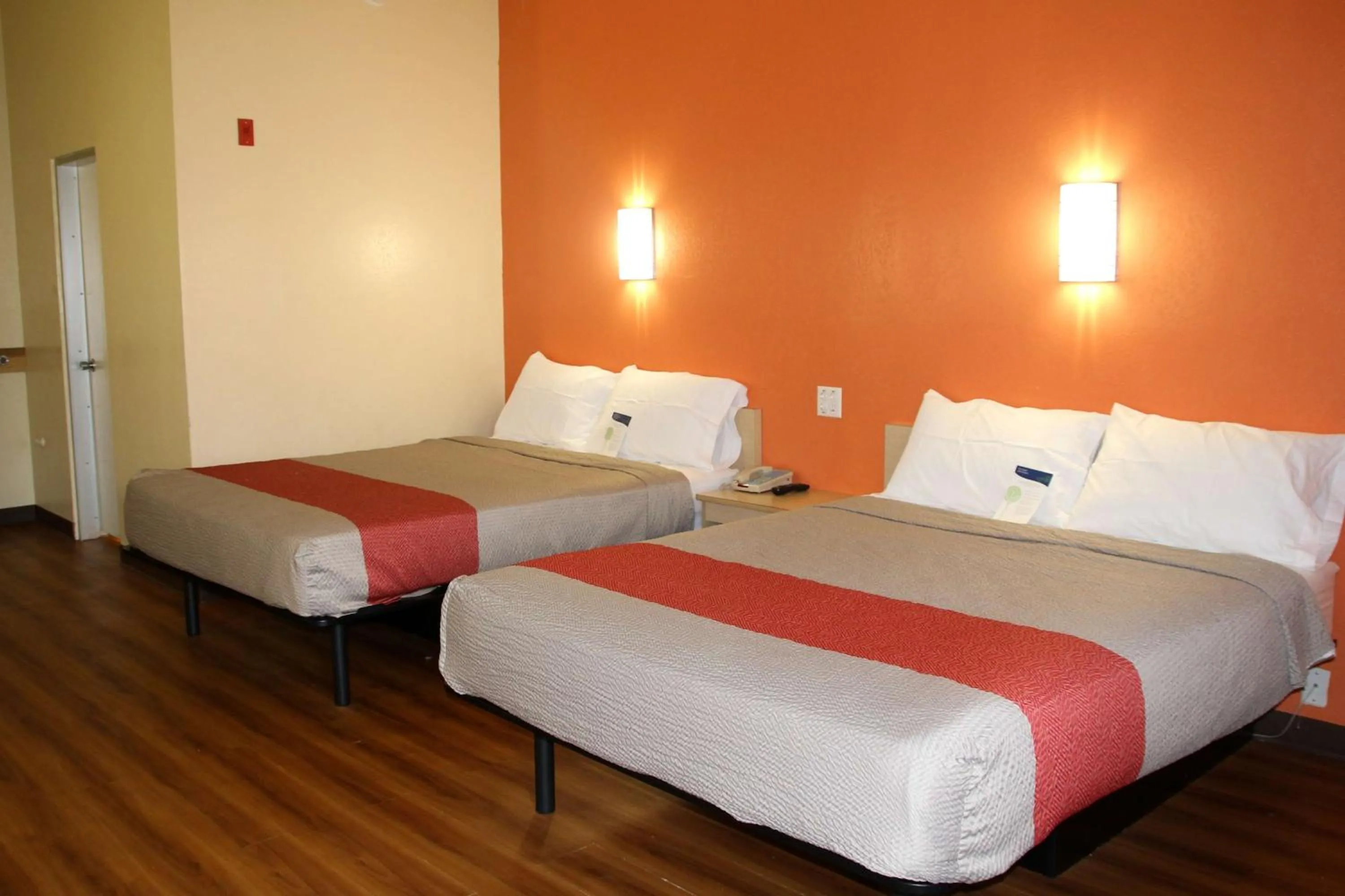 Queen Room with Two Queen Beds - Disability Access - Roll In Shower in Motel 6 Warwick, RI - Providence Airport - I-95