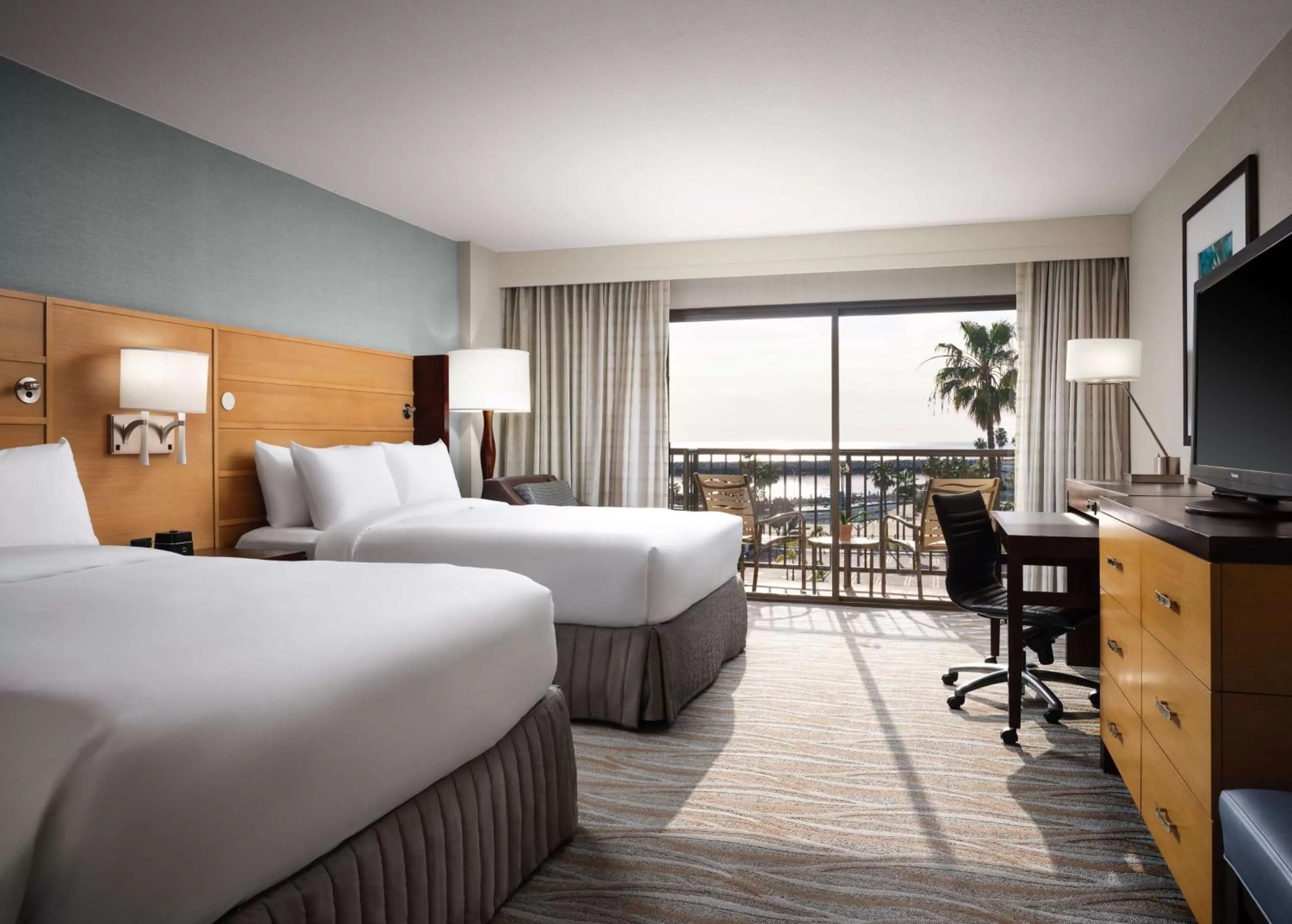 Two Queen Beds - Ocean View  in Sonesta Redondo Beach and Marina