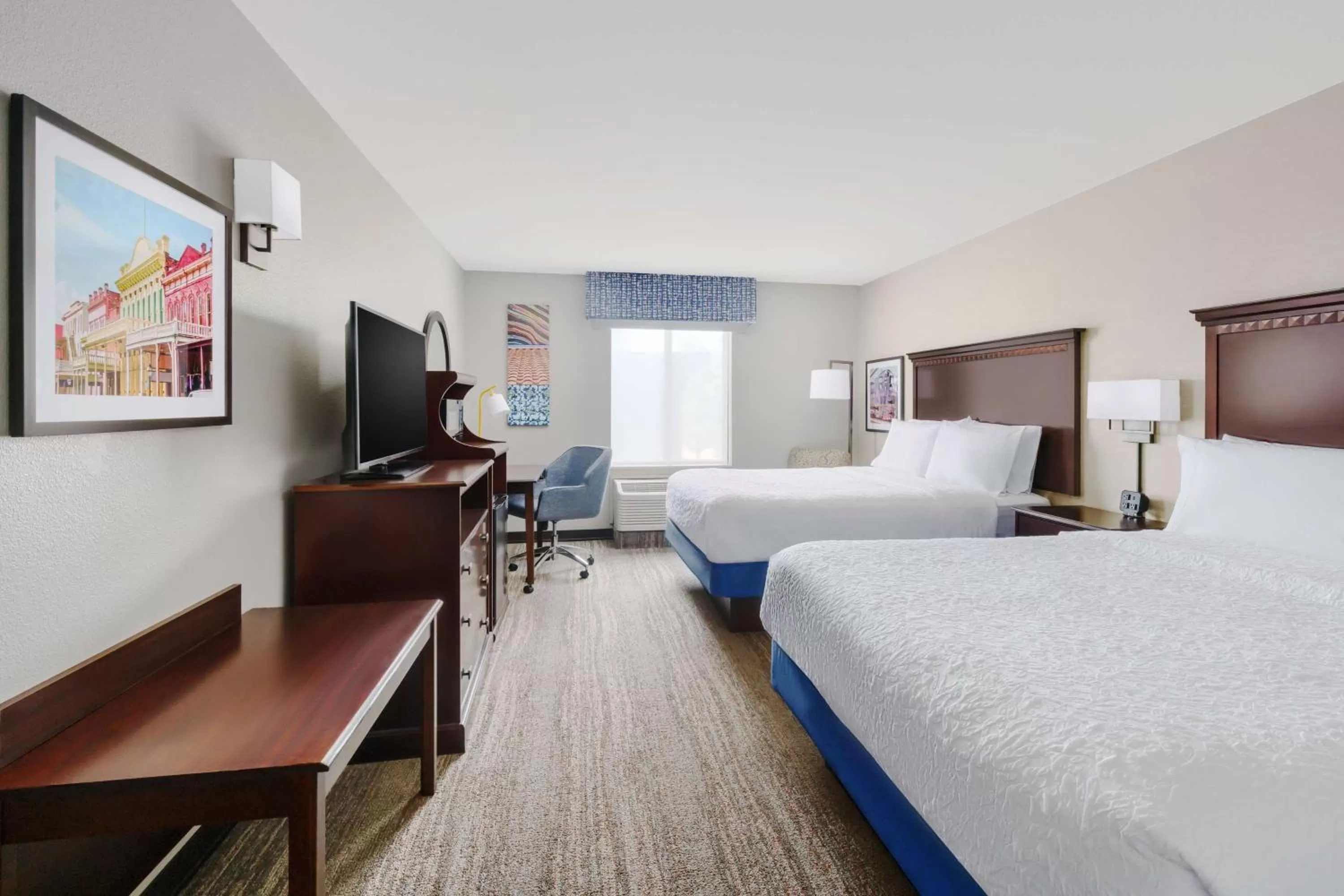 Room with Two Queen Beds - Non-Smoking in Hampton Inn & Suites West Sacramento