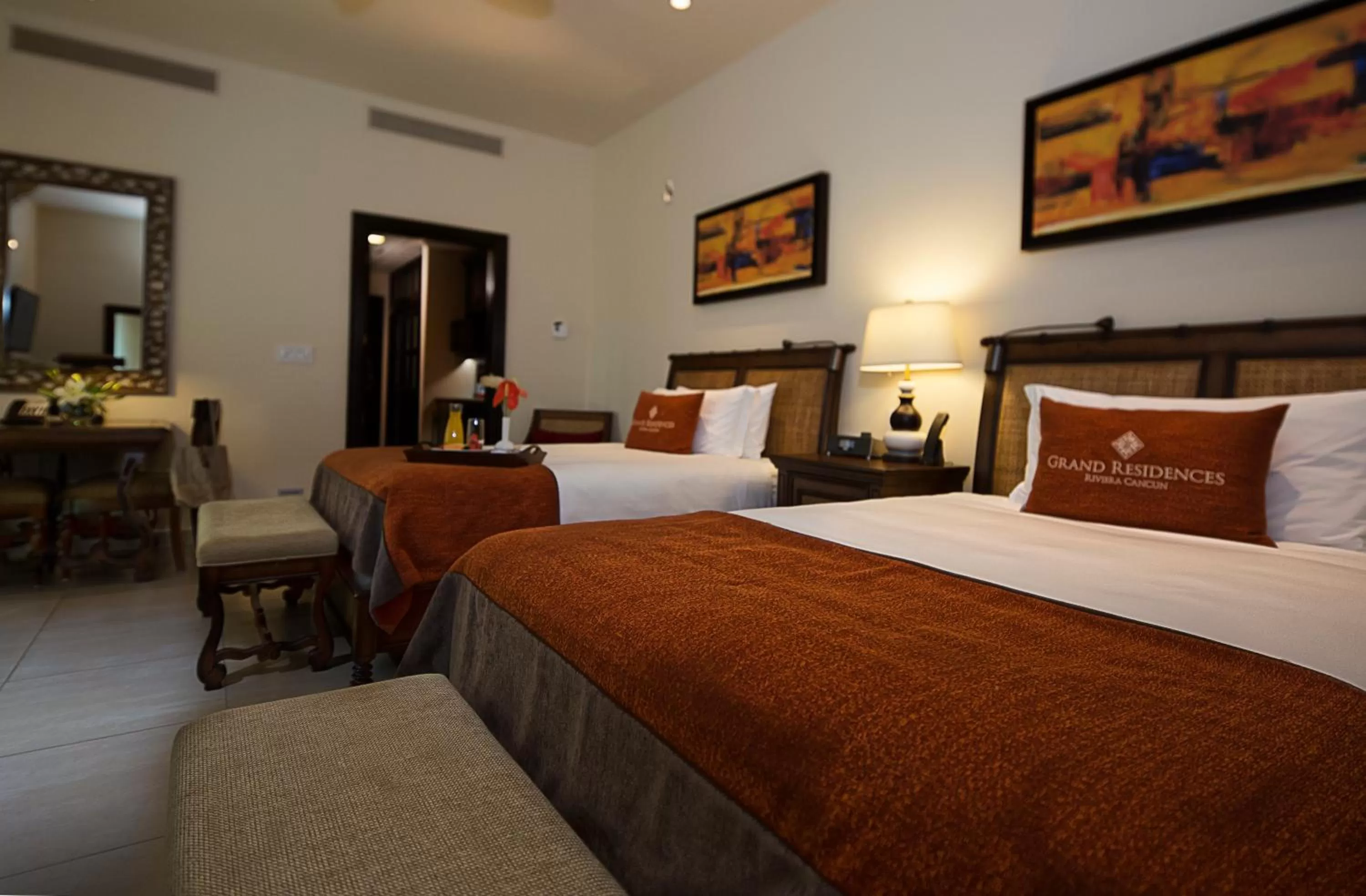 Junior Suite with 2 double beds, Non-Smoking in Grand Residences Riviera Cancun, All Inclusive