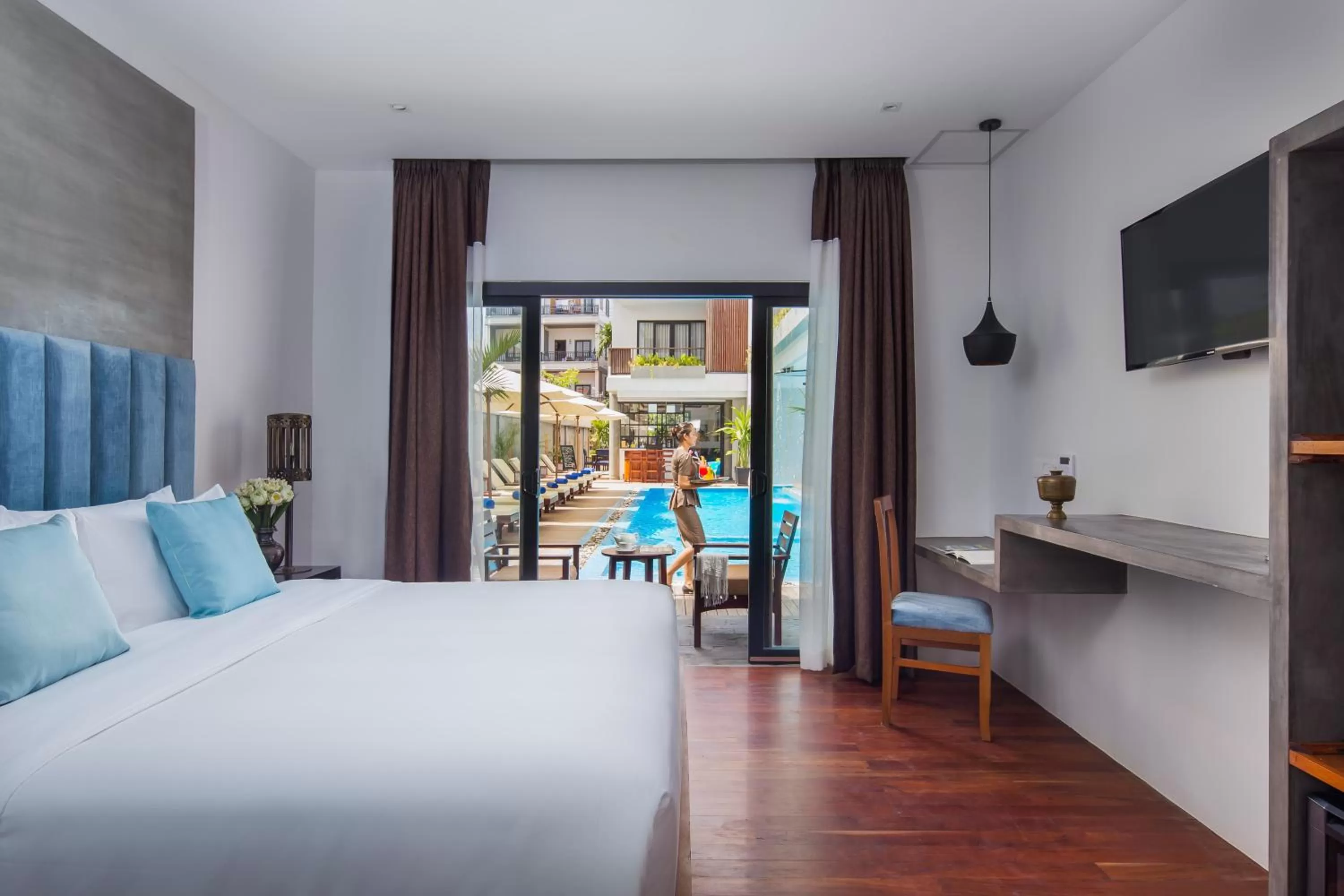 Executive Room King Bed with Pool Access - single occupancy in Siem Reap Palace Hotel & Spa