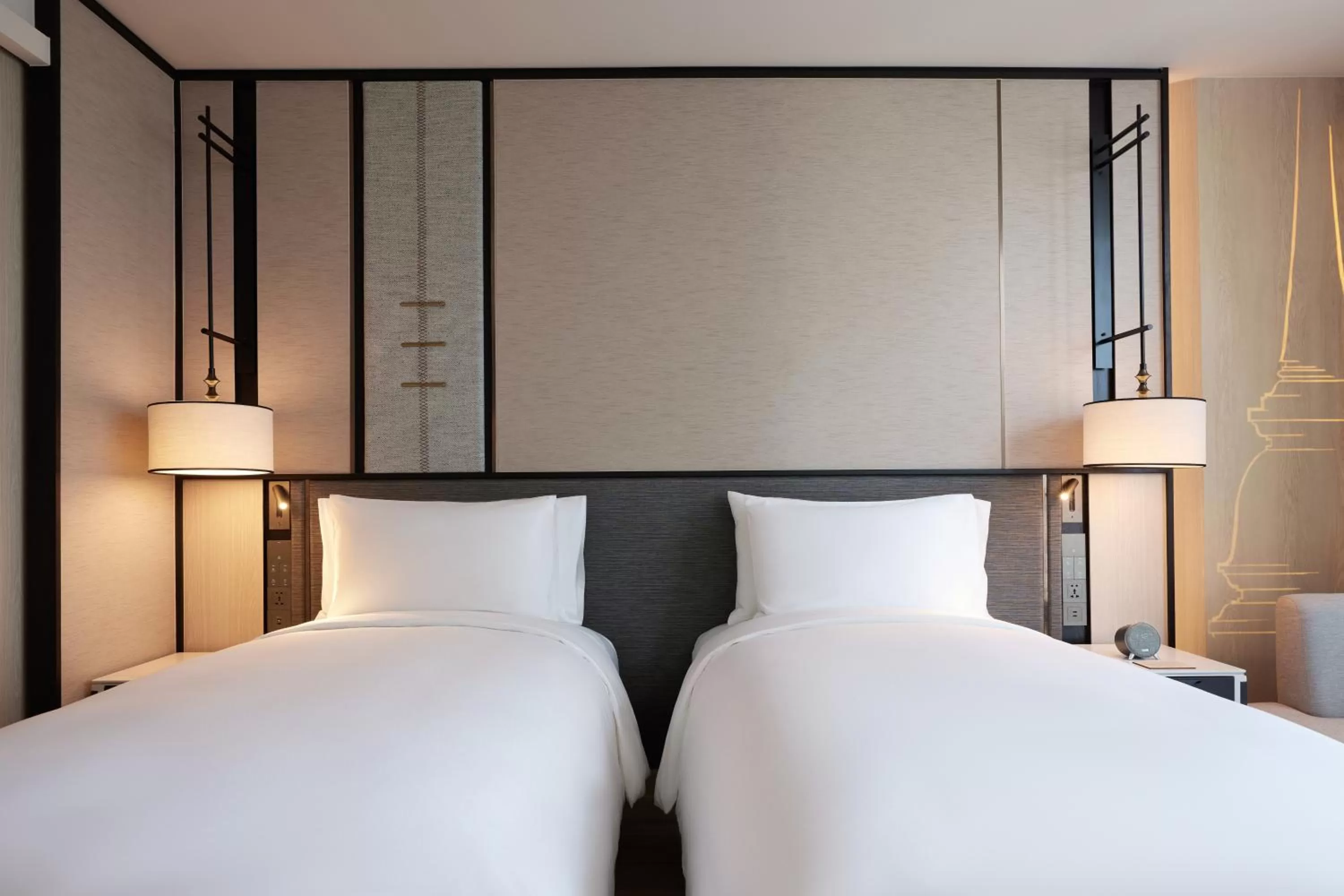 Superior Twin Room in dusitD2 Samyan Bangkok