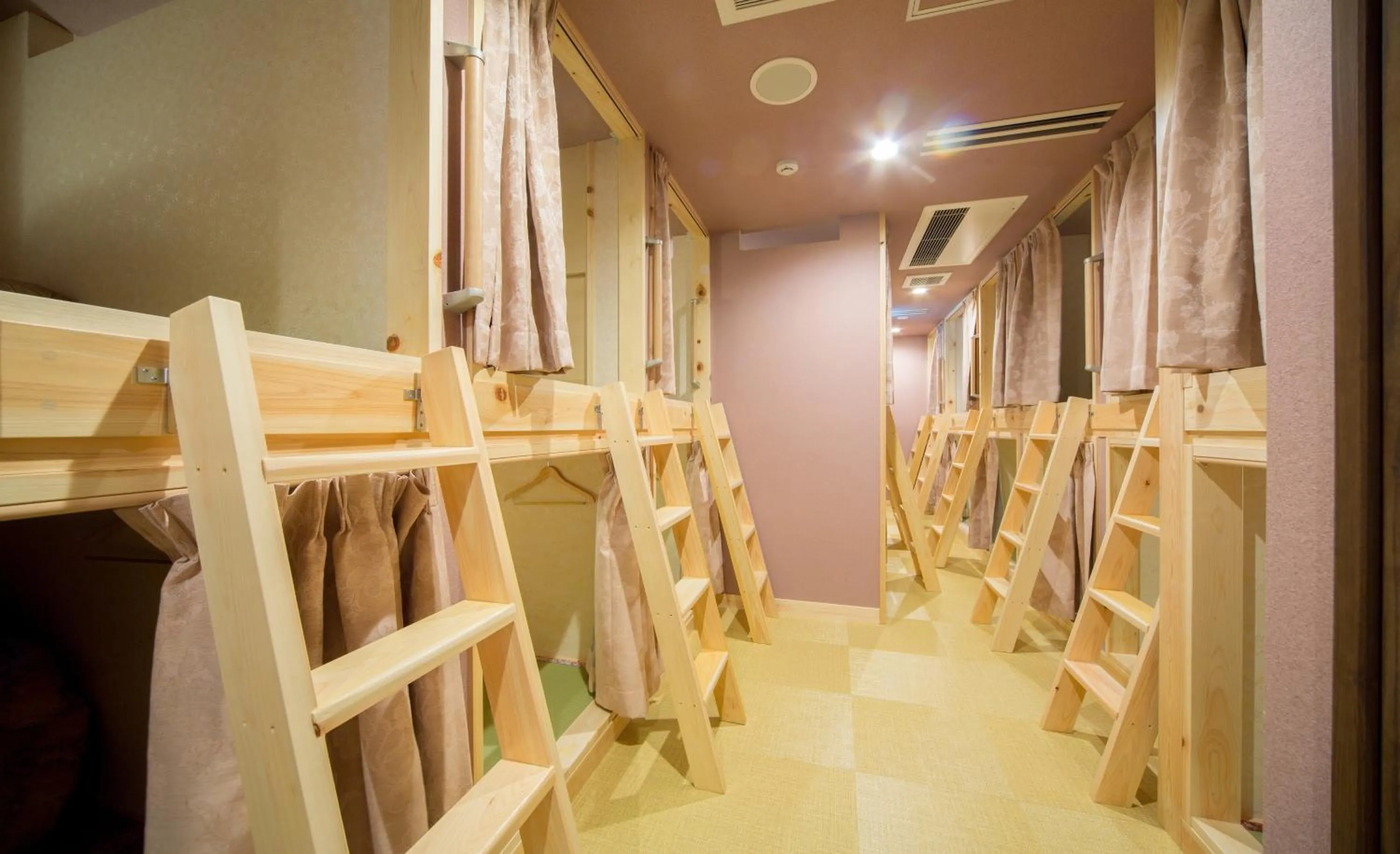 Capsule Room for Female  in HOSTEL WASABI Nagoya Ekimae