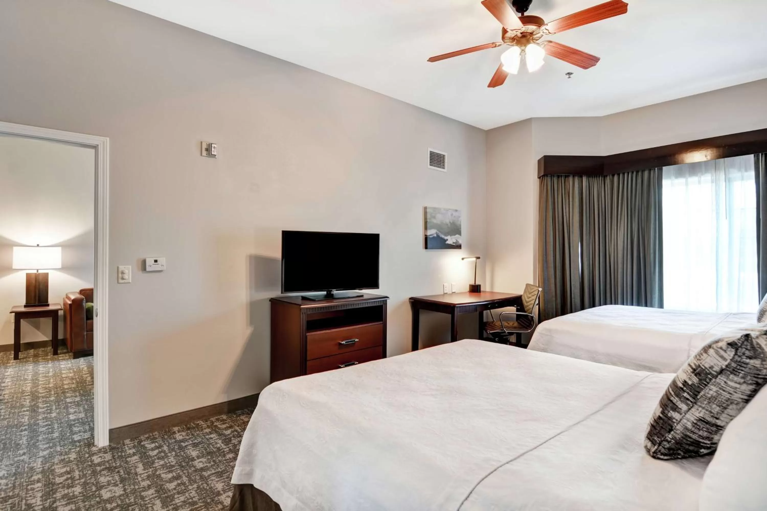 Two Bedroom Suite with One King and Two Queen Beds - Non-Smoking in Homewood Suites by Hilton Reno