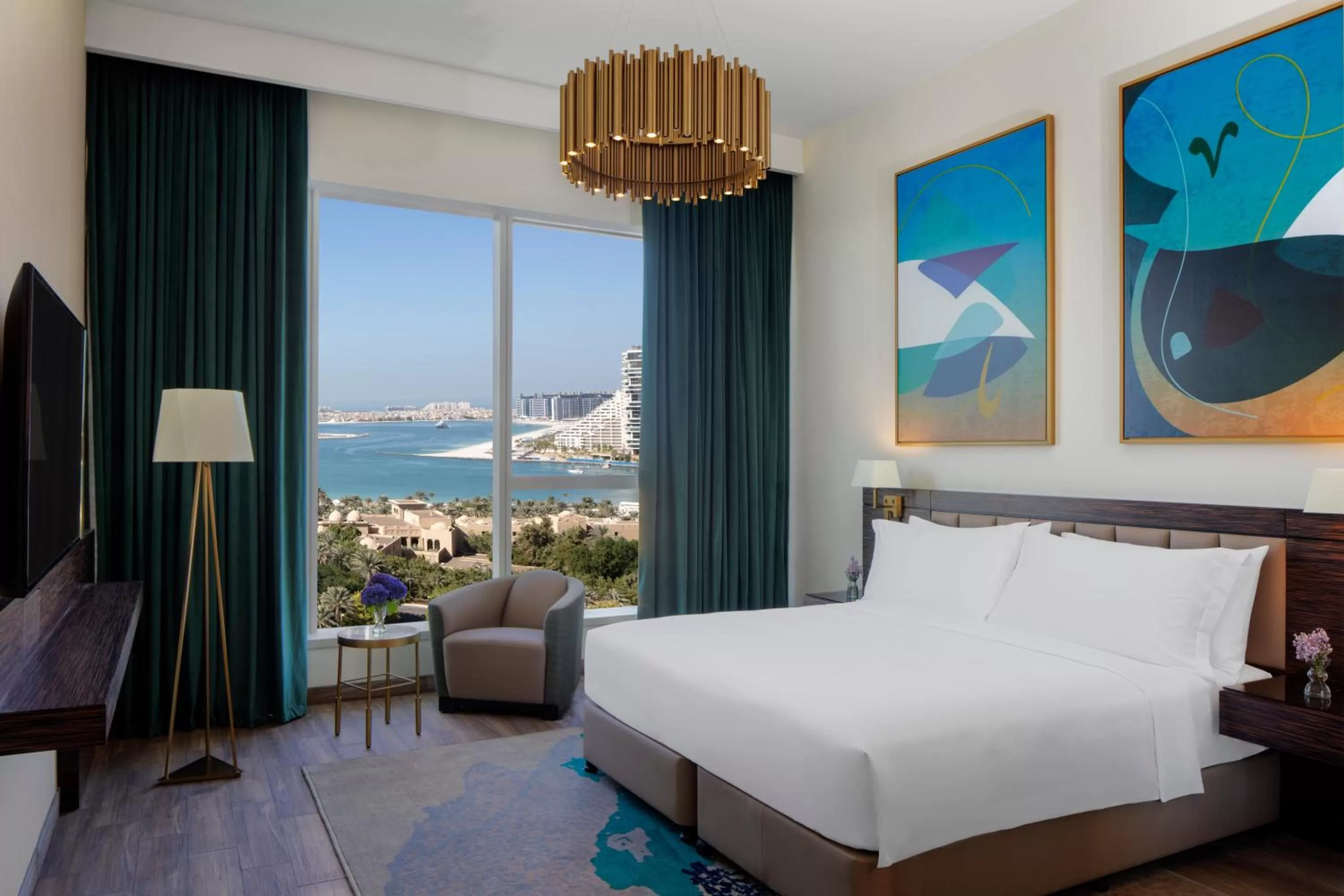 Superior One-Bedroom Apartment with Sea View in Avani Plus Palm View Dubai Hotel & Suites