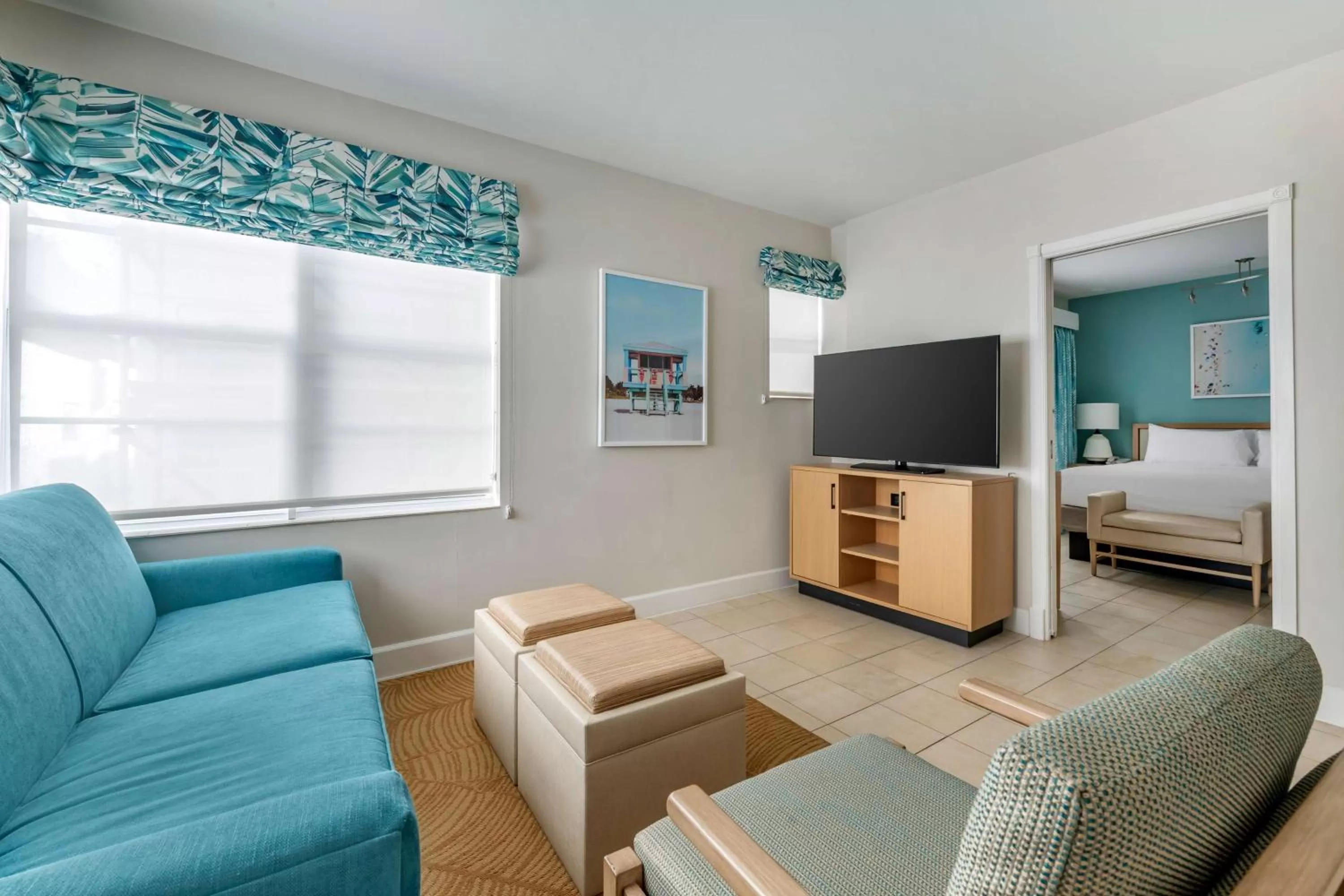 One-Bedroom King Suite with Sofa Bed in Hilton Vacation Club Crescent on South Beach Miami