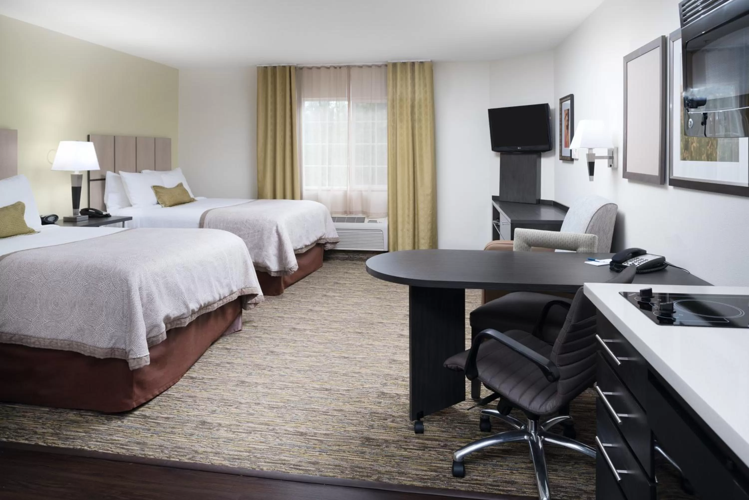 Suite with Two Double Beds - Hearing Accessible in Candlewood Suites Olympia - Lacey by IHG
