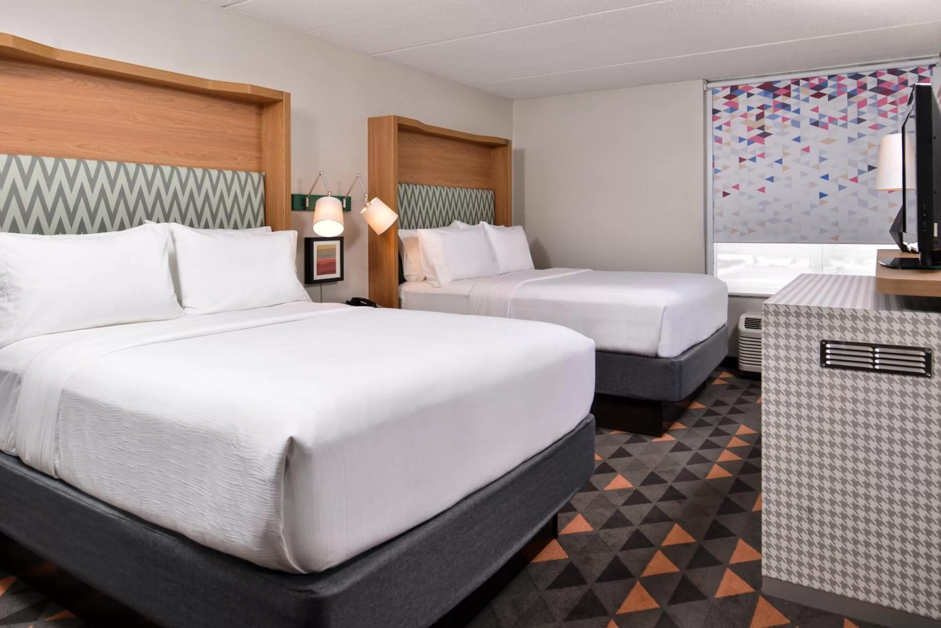 Double Room with Two Double Beds - Hearing Accessible/Non-Smoking  in Holiday Inn Hotel & Suites Rochester - Marketplace by IHG