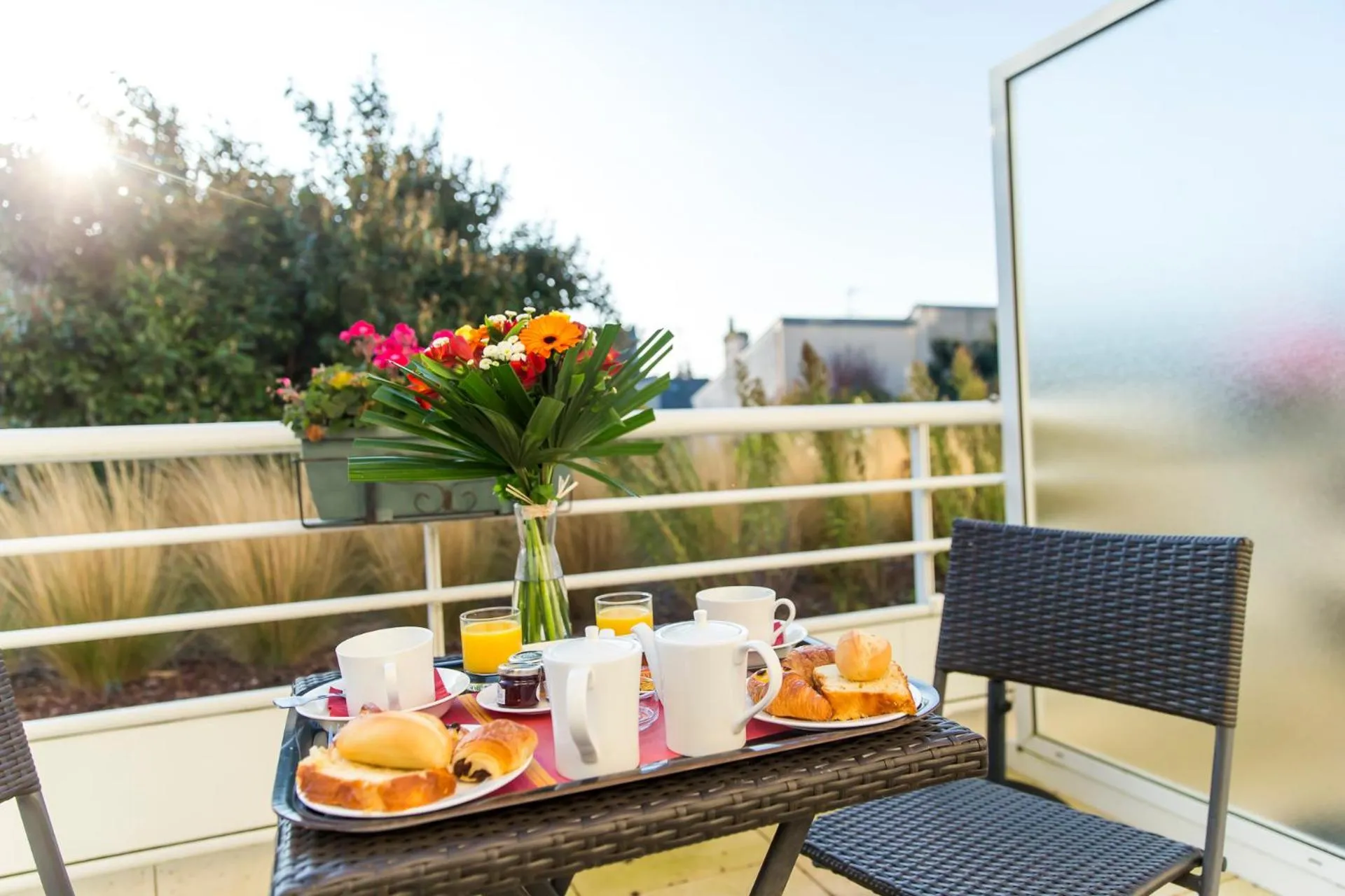 Double Room with Terrace in Almoria Hôtel & SPA