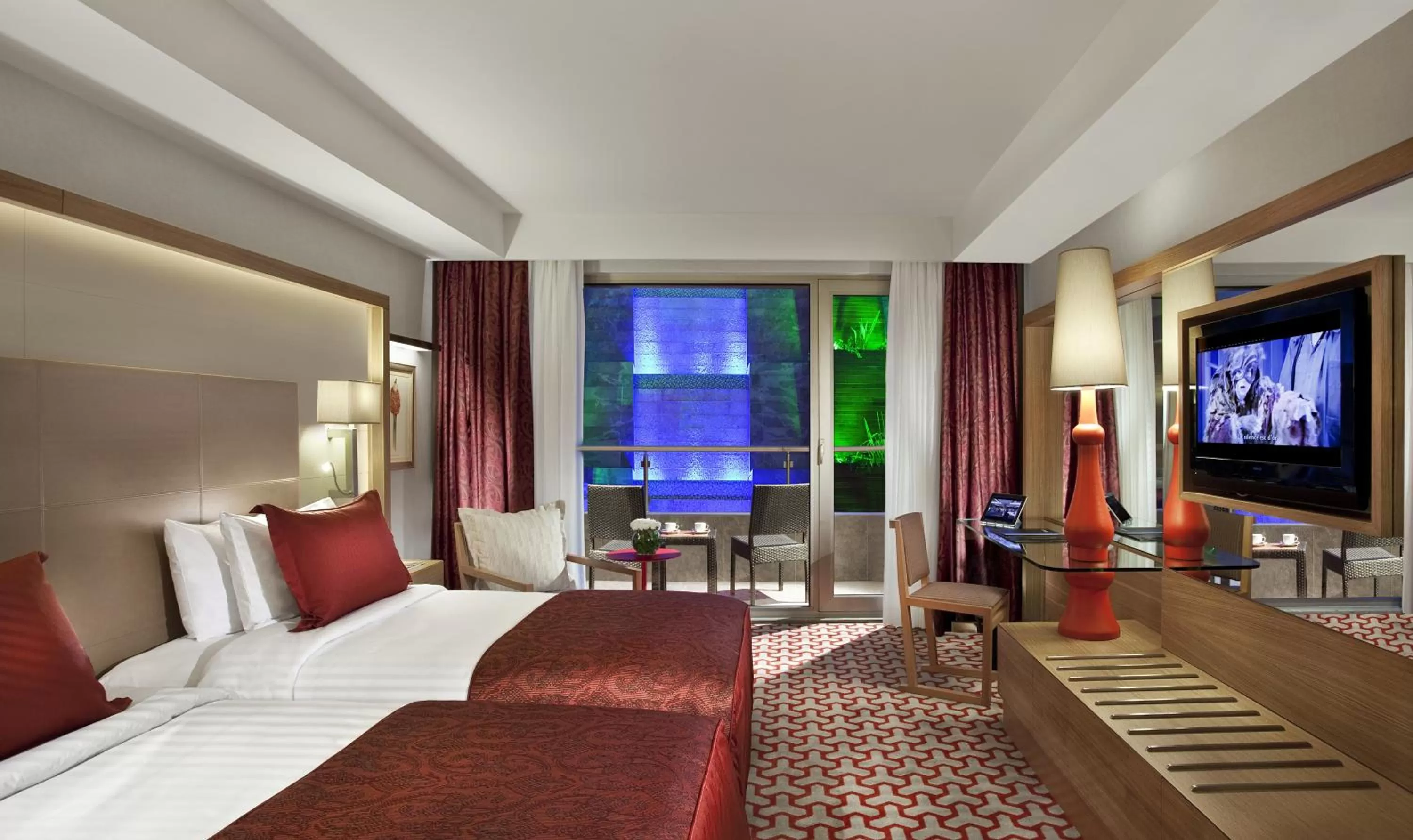 Superior Twin Room with Garden View in Divan Bursa