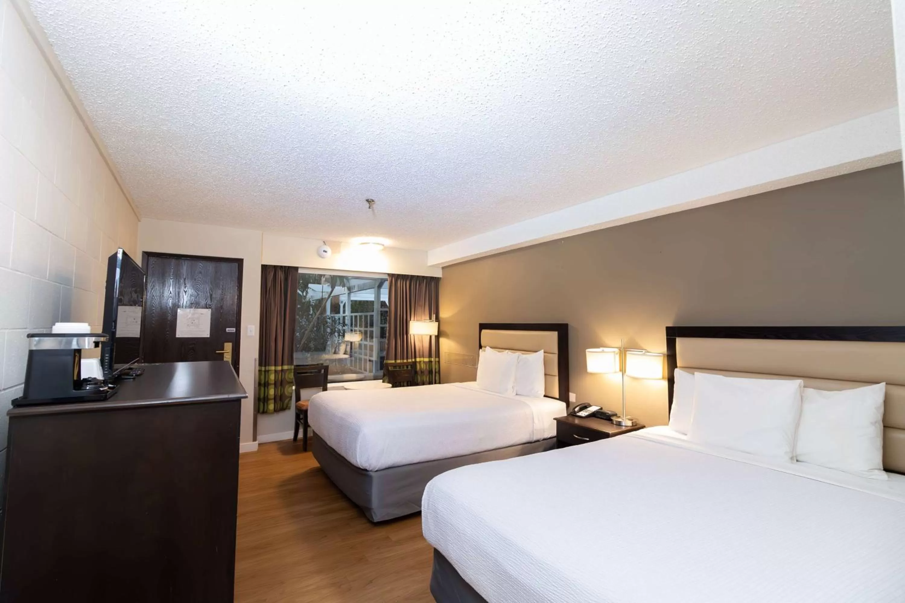 One Bedroom Queen Suite with Two Queen Beds - Non-Smoking in Super 8 by Wyndham Prince George