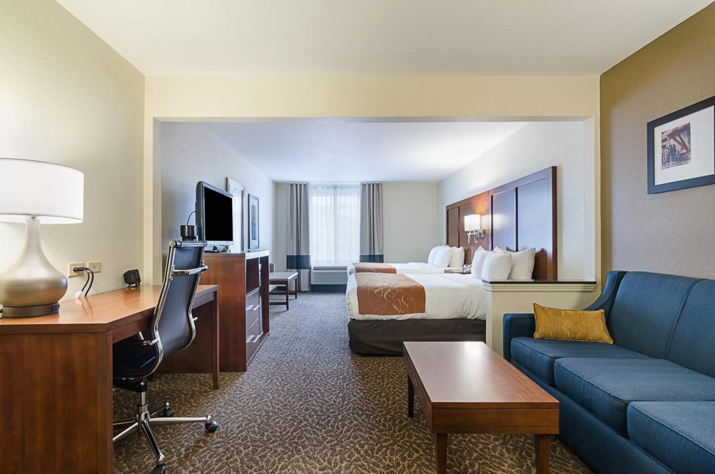 Suite with Two Double Beds - Accessible/Non-Smoking in Quality Suites Springdale West I-49