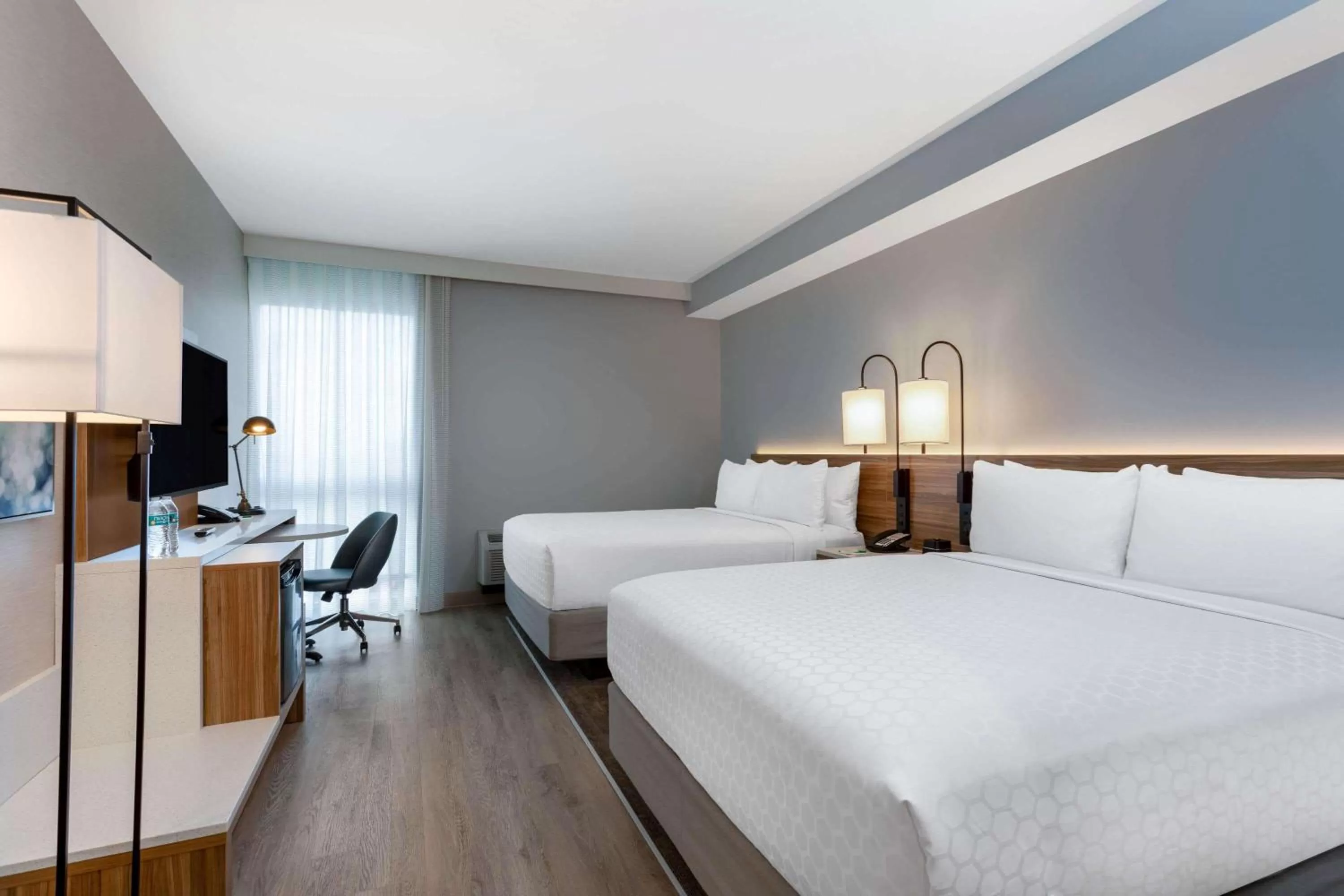 Queen Room with Two Queen Beds - Non-Smoking in Wyndham Garden Miami International Airport