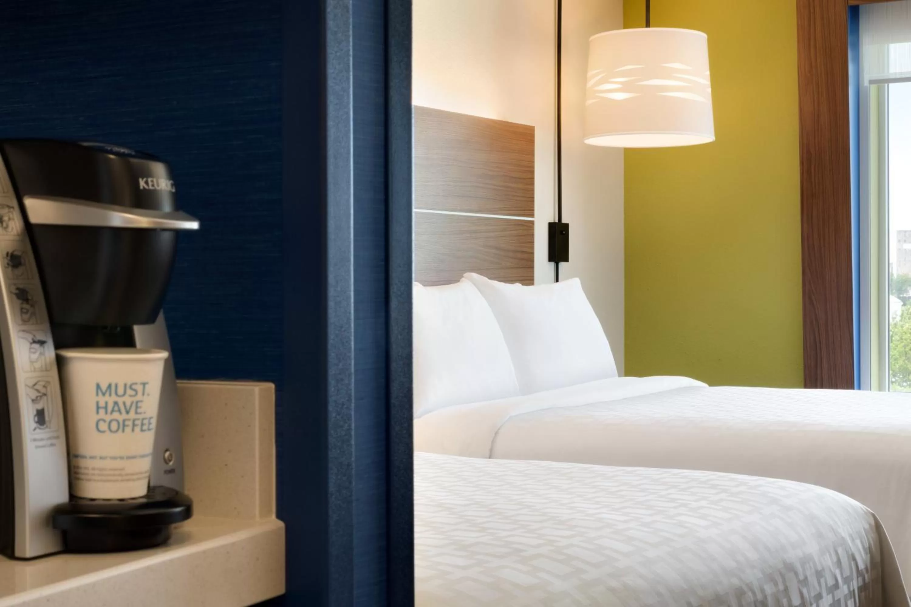 Standard Queen Room with Two Queen Beds - Communications Accessible in Holiday Inn Express - Indiana by IHG