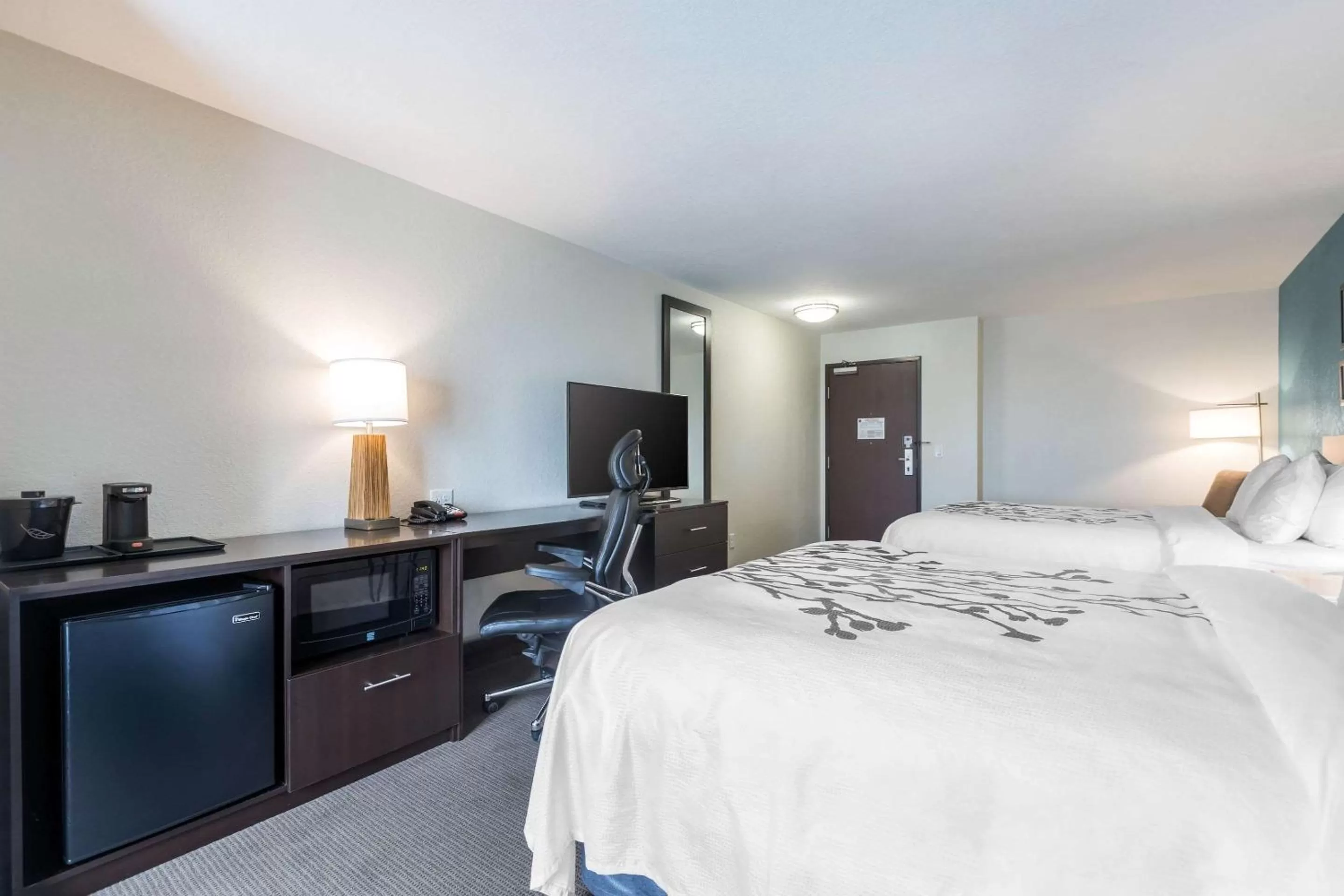 Queen Room with Two Queen Beds - Accessible/Non-Smoking  in Sleep Inn & Suites West Des Moines near Jordan Creek