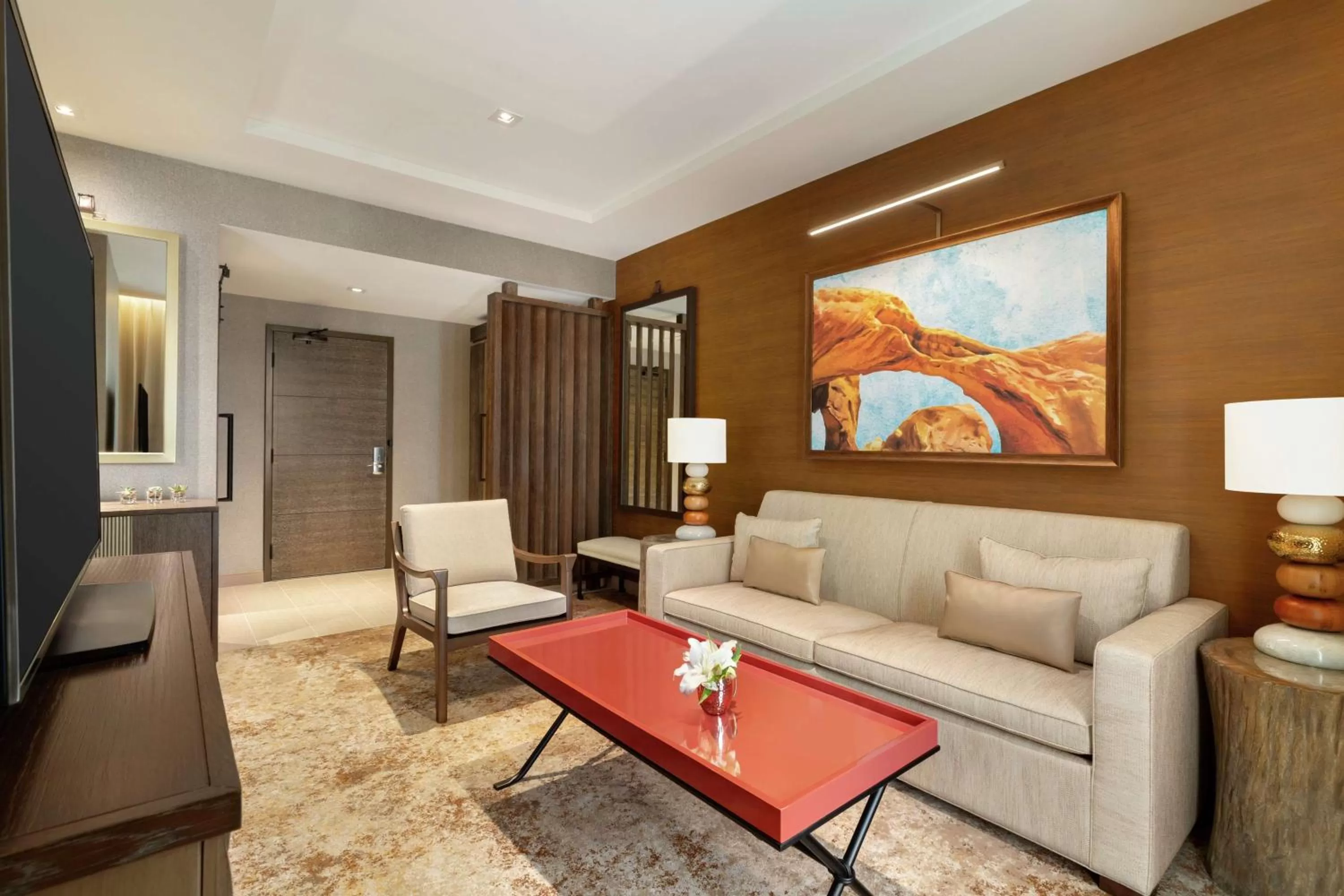 One-Bedroom Queen Suite with Two Queen Beds in Hoodoo Moab, Curio Collection by Hilton