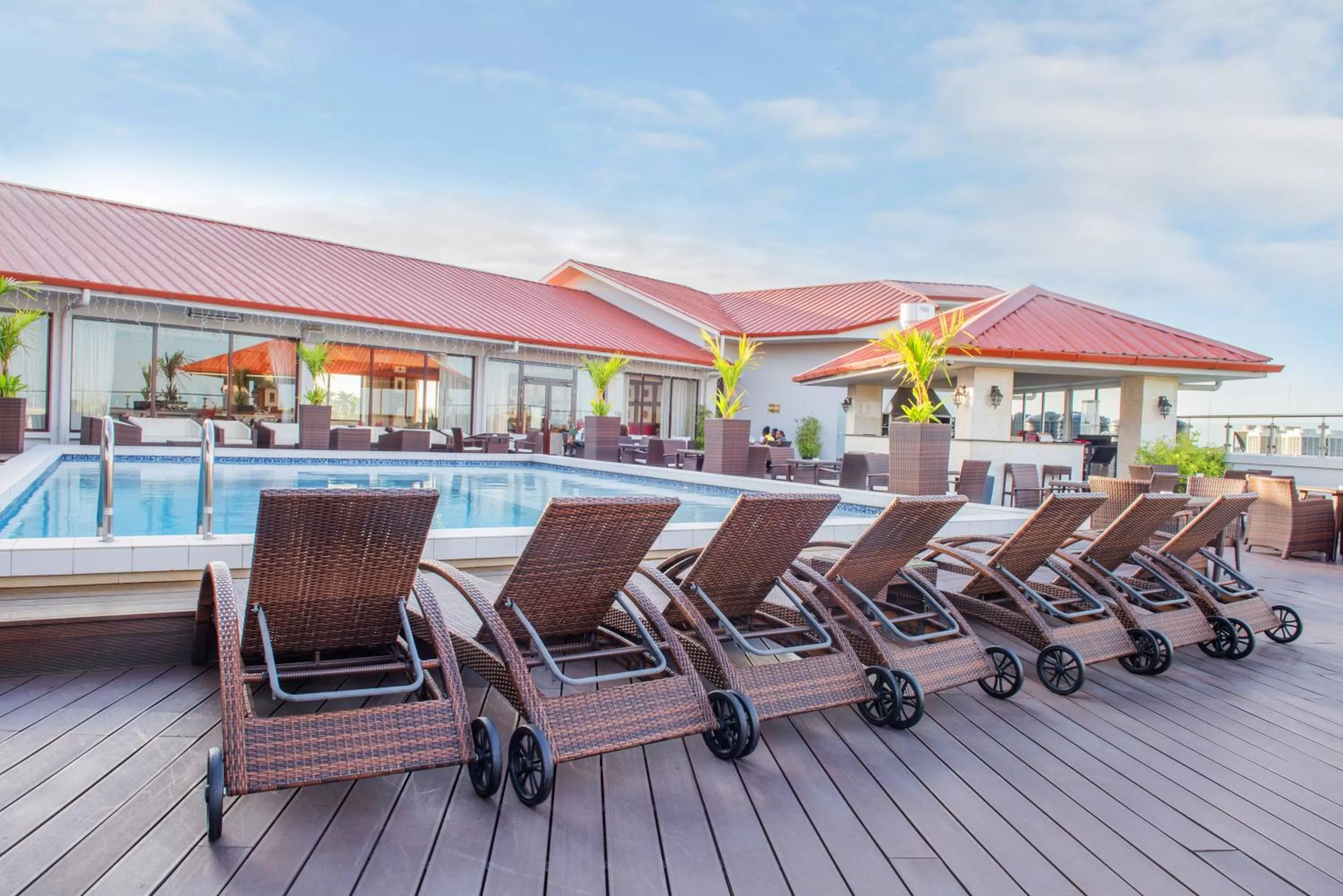 Swimming pool in Ramada by Wyndham Princess Paramaribo